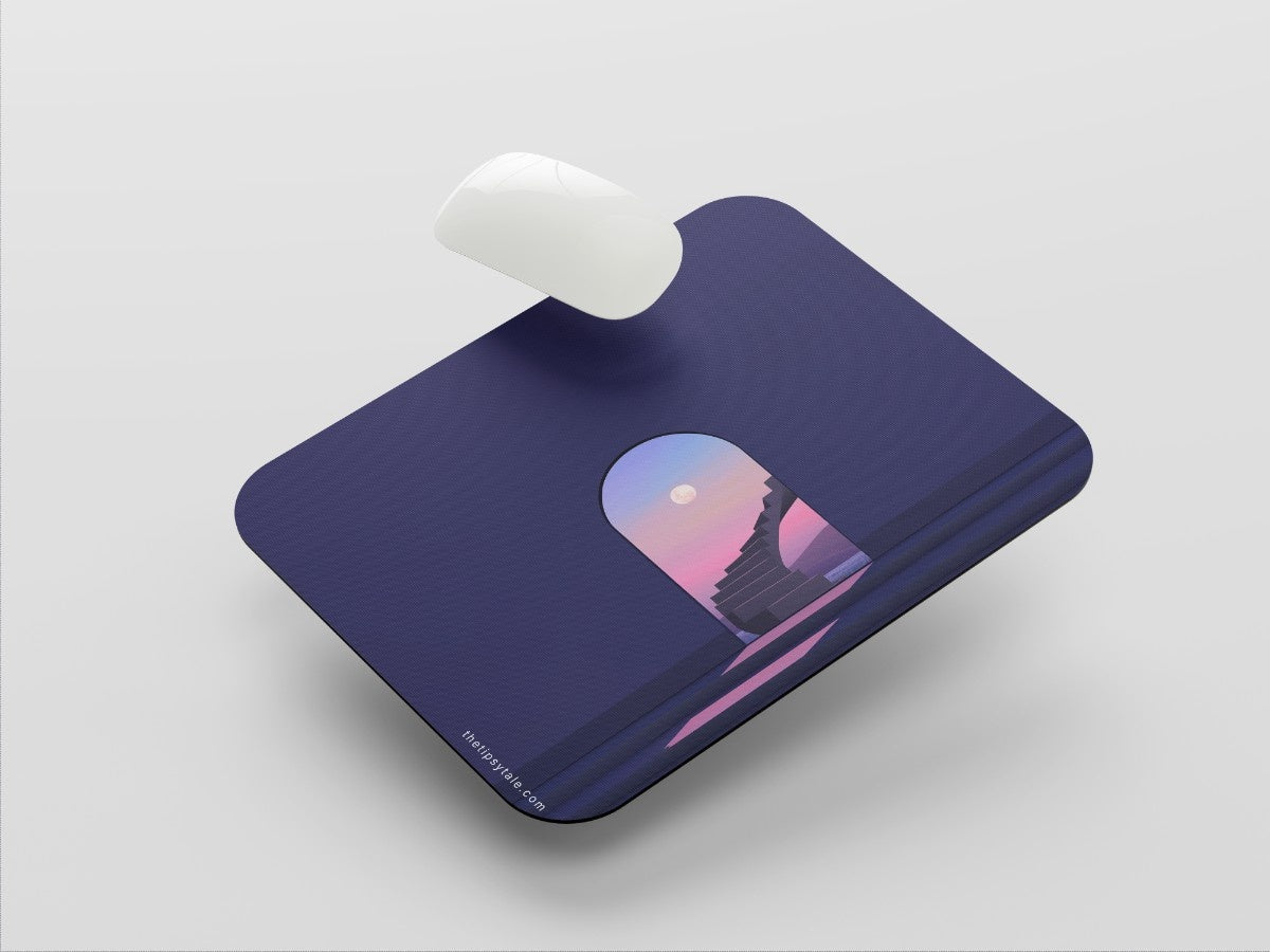 "Staircase to Heaven" Mousepad Enhance Your Workspace with Style