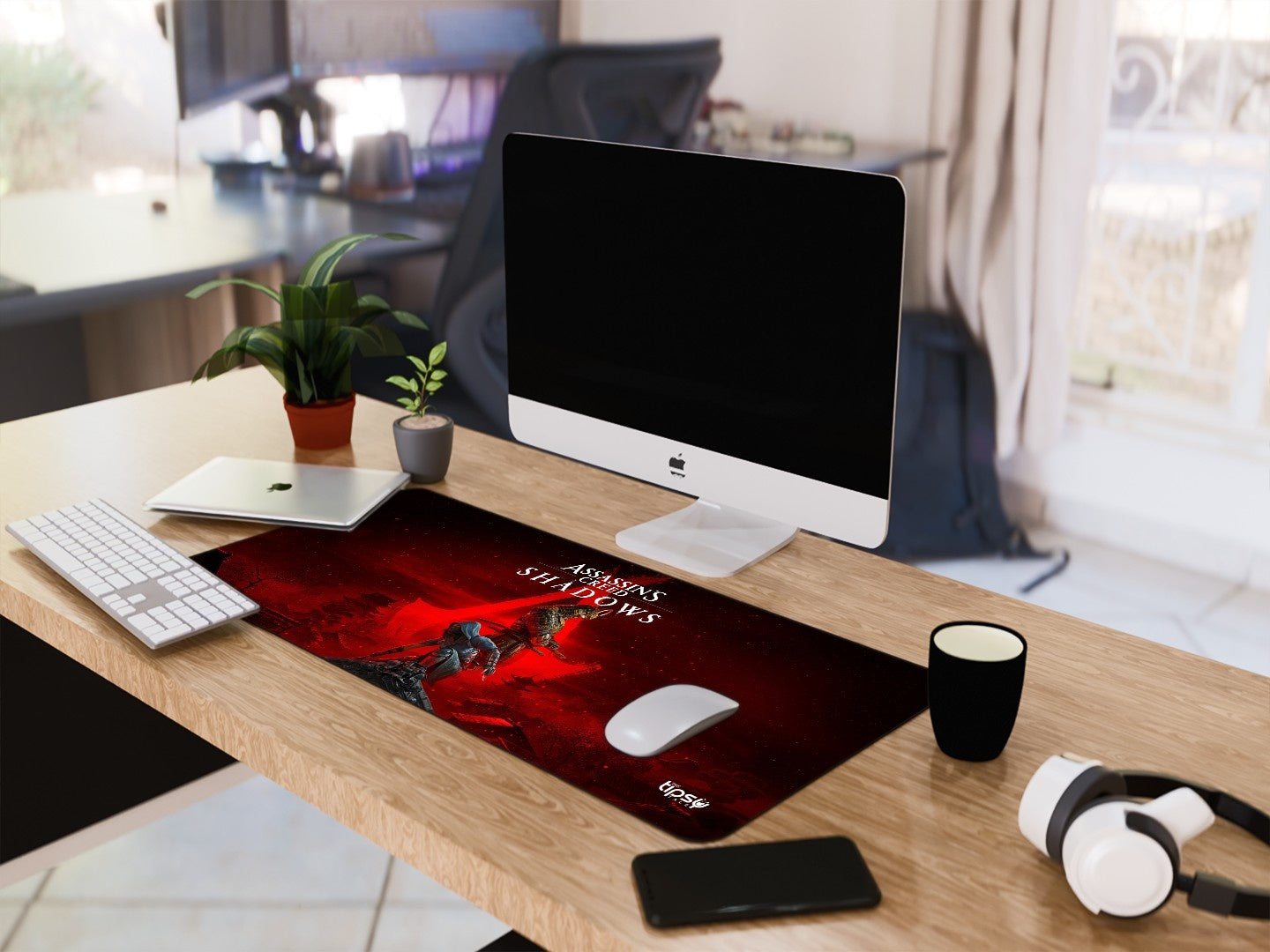 "ASSASSIN'S CREED SHADOW - NAOE" Gaming Mousepad Elevate Your Gaming Experience