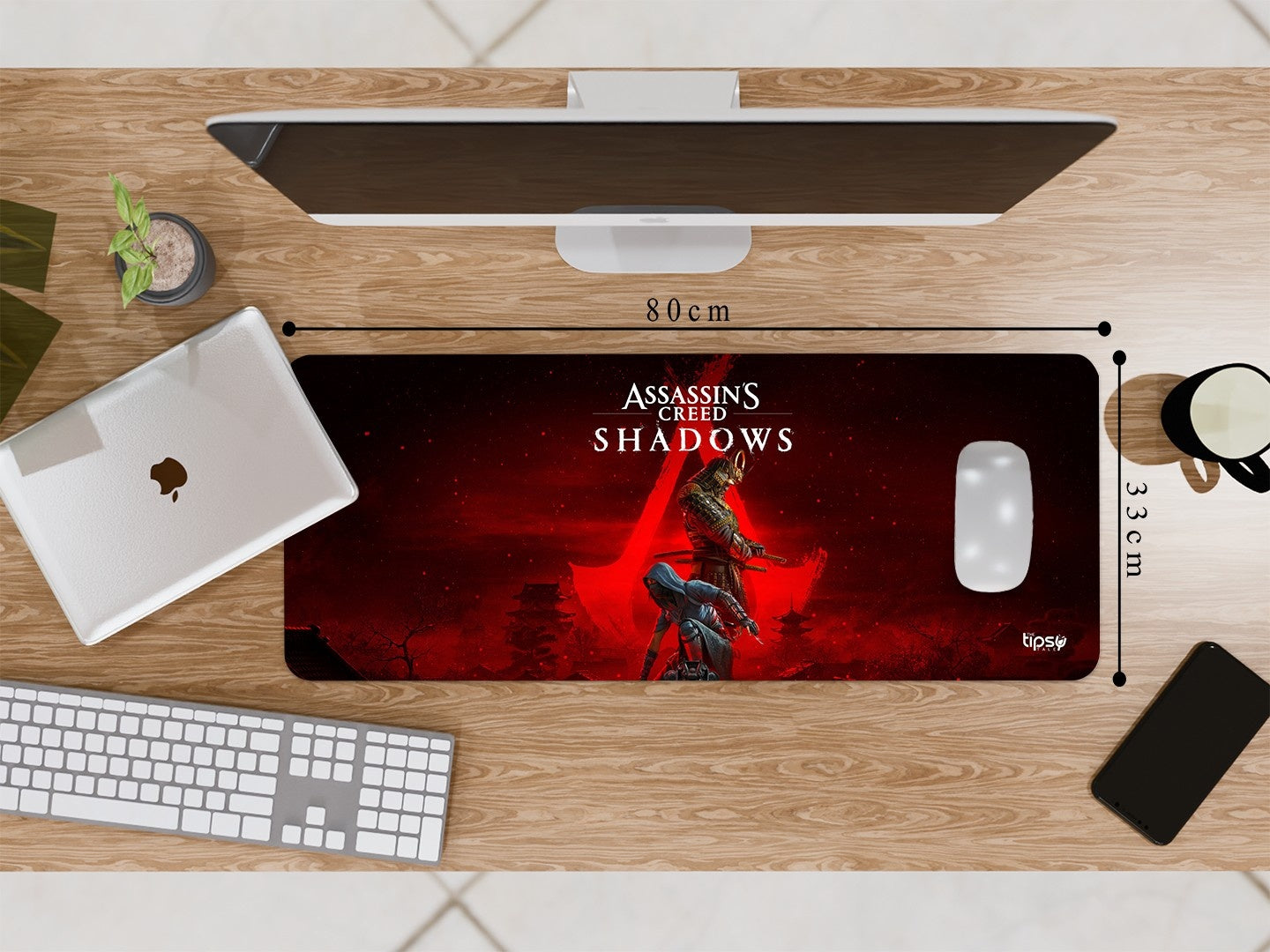 "ASSASSIN'S CREED SHADOW - NAOE" Gaming Mousepad Elevate Your Gaming Experience