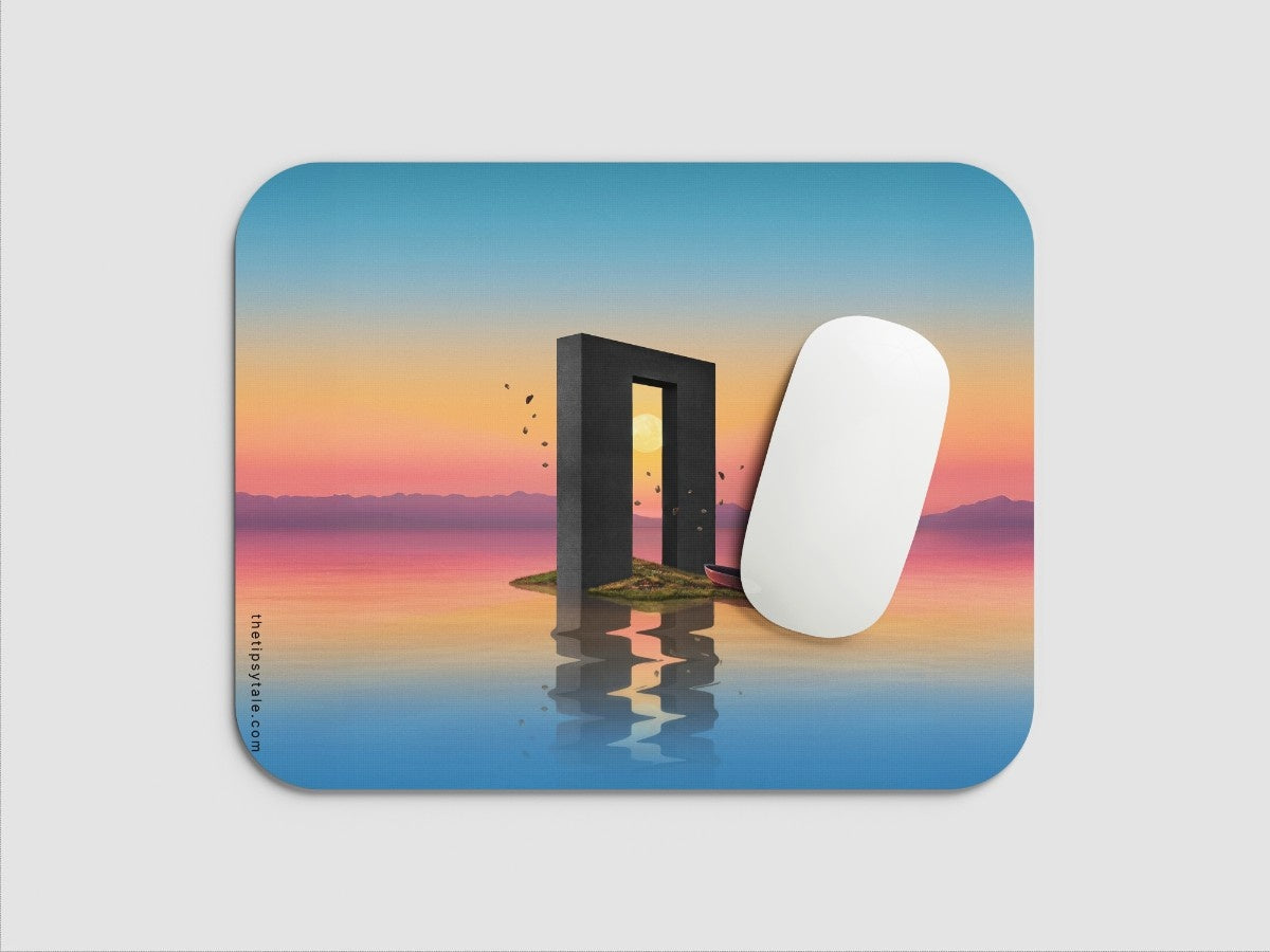 "Portal to Other Dimension" Mousepad Enhance Your Workspace with Style