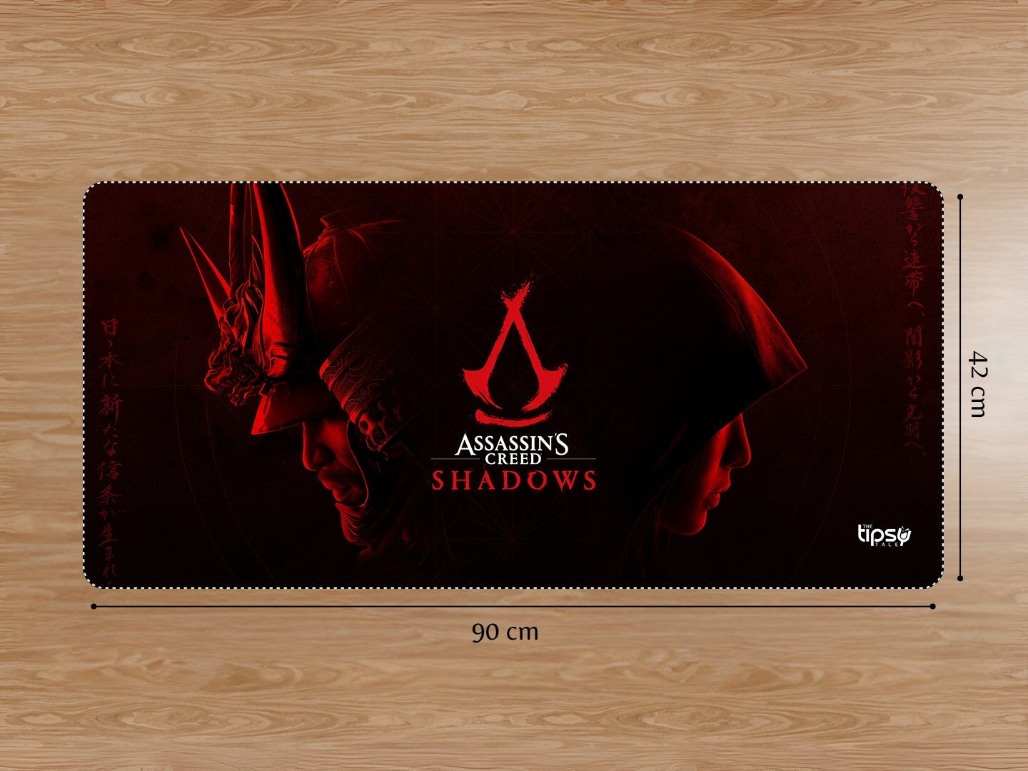 "ASSASSIN'S CREED SHADOW - YASUKE & NAOE " Gaming Mousepad Elevate Your Gaming Experience