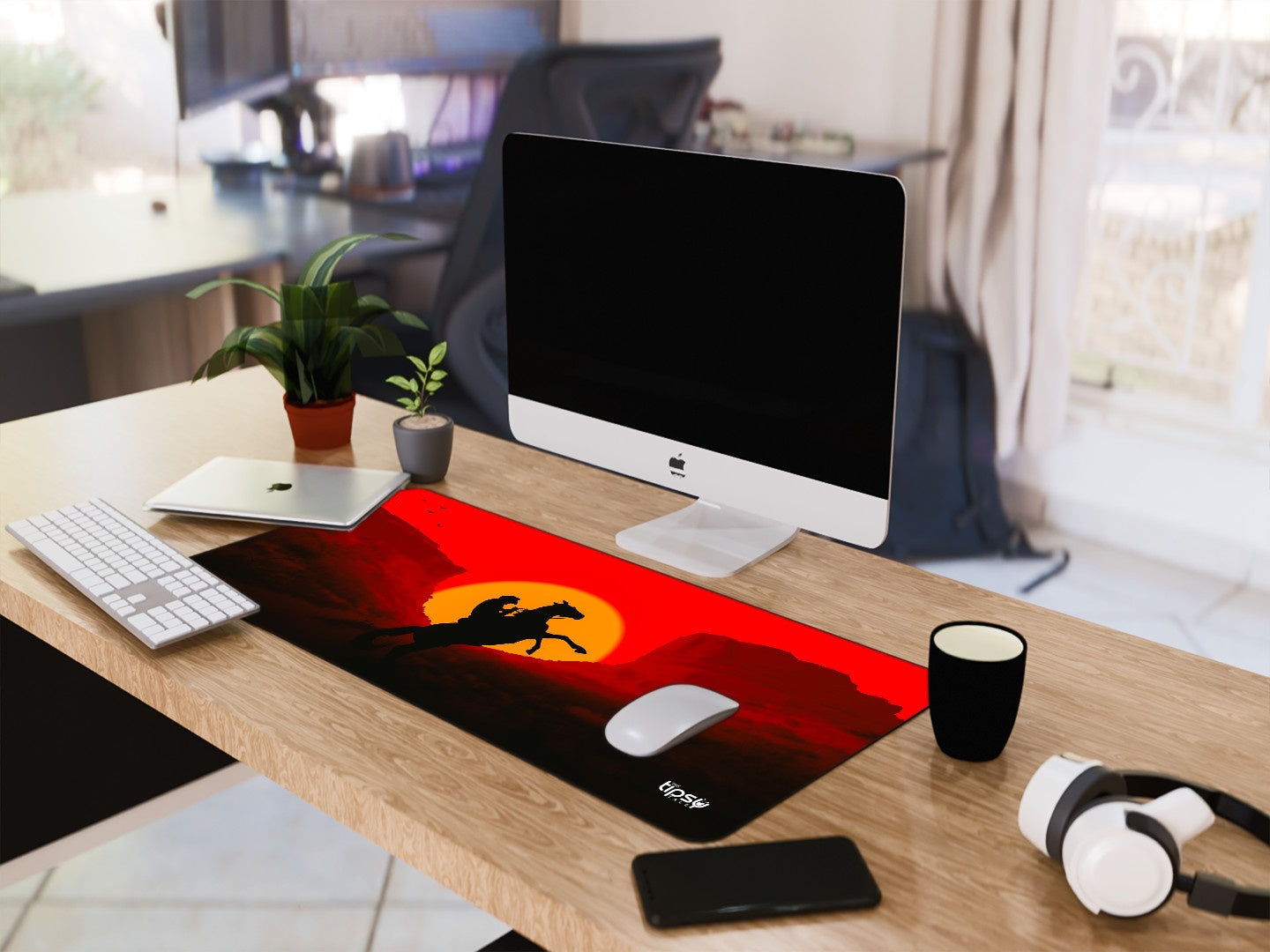 "ARTHUR MORGAN - BOADICEA- RDR" Gaming Mousepad Elevate Your Gaming Experience