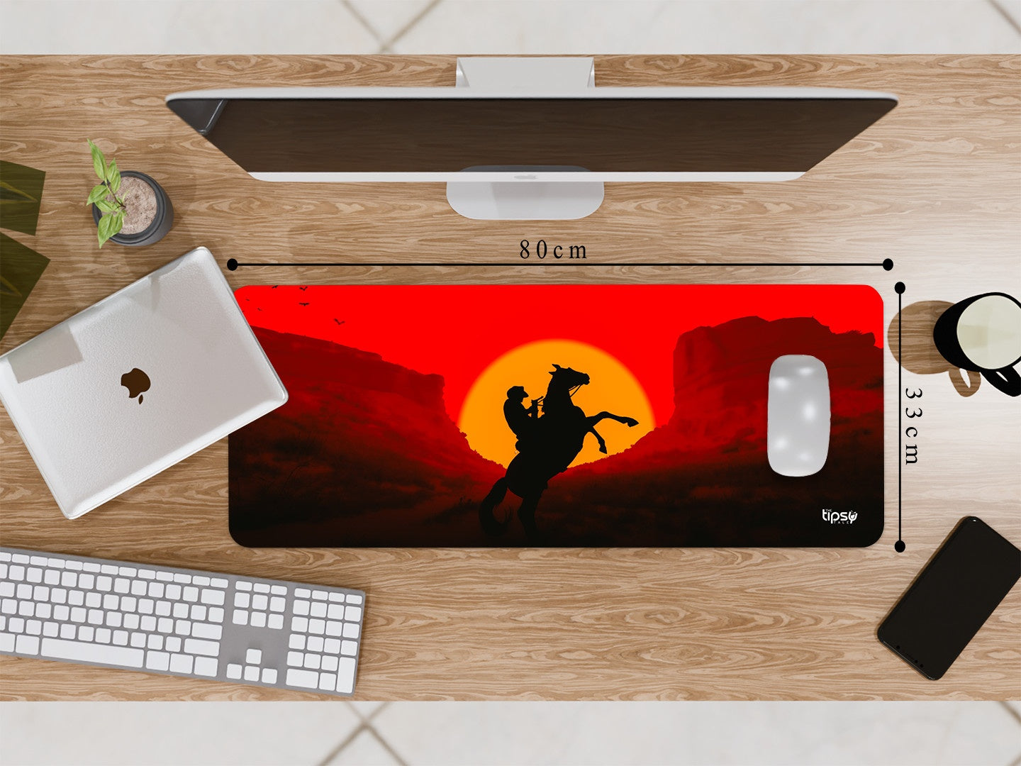 "ARTHUR MORGAN - BOADICEA- RDR" Gaming Mousepad Elevate Your Gaming Experience
