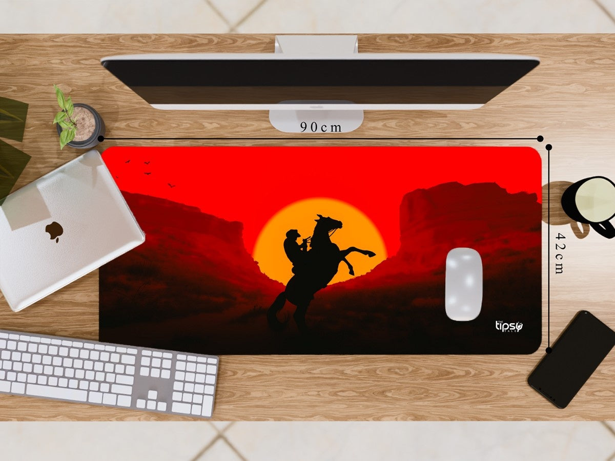 "ARTHUR MORGAN - BOADICEA- RDR" Gaming Mousepad Elevate Your Gaming Experience