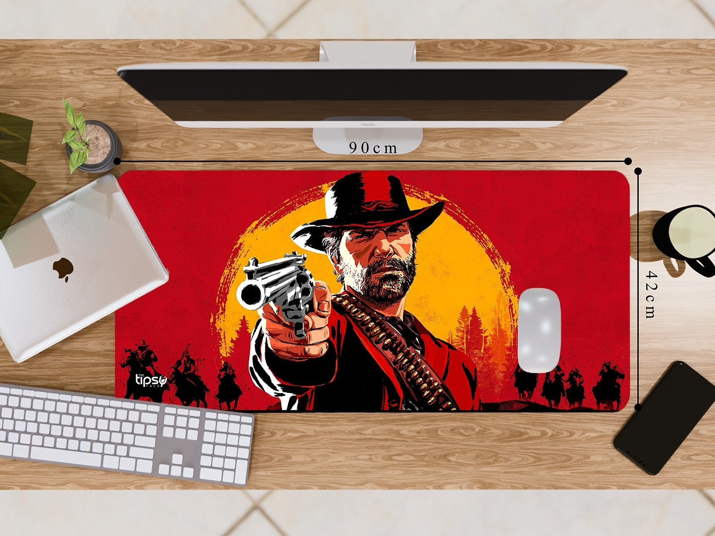 "RDR- ARTHUR MORGAN" Gaming Mousepad Elevate Your Gaming Experience