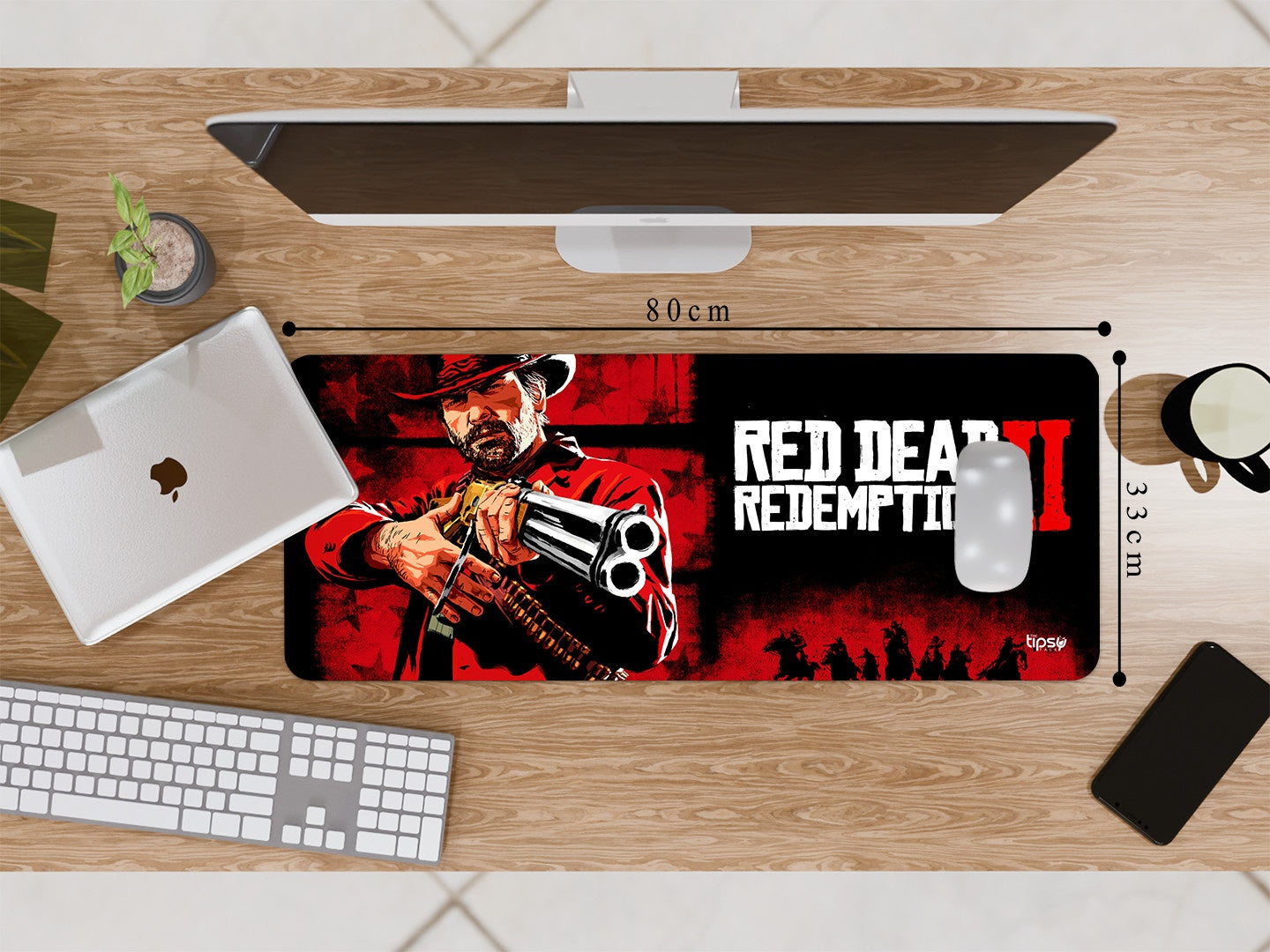 "RED DEAD REDEMPTION 2" Gaming Mousepad Elevate Your Gaming Experience
