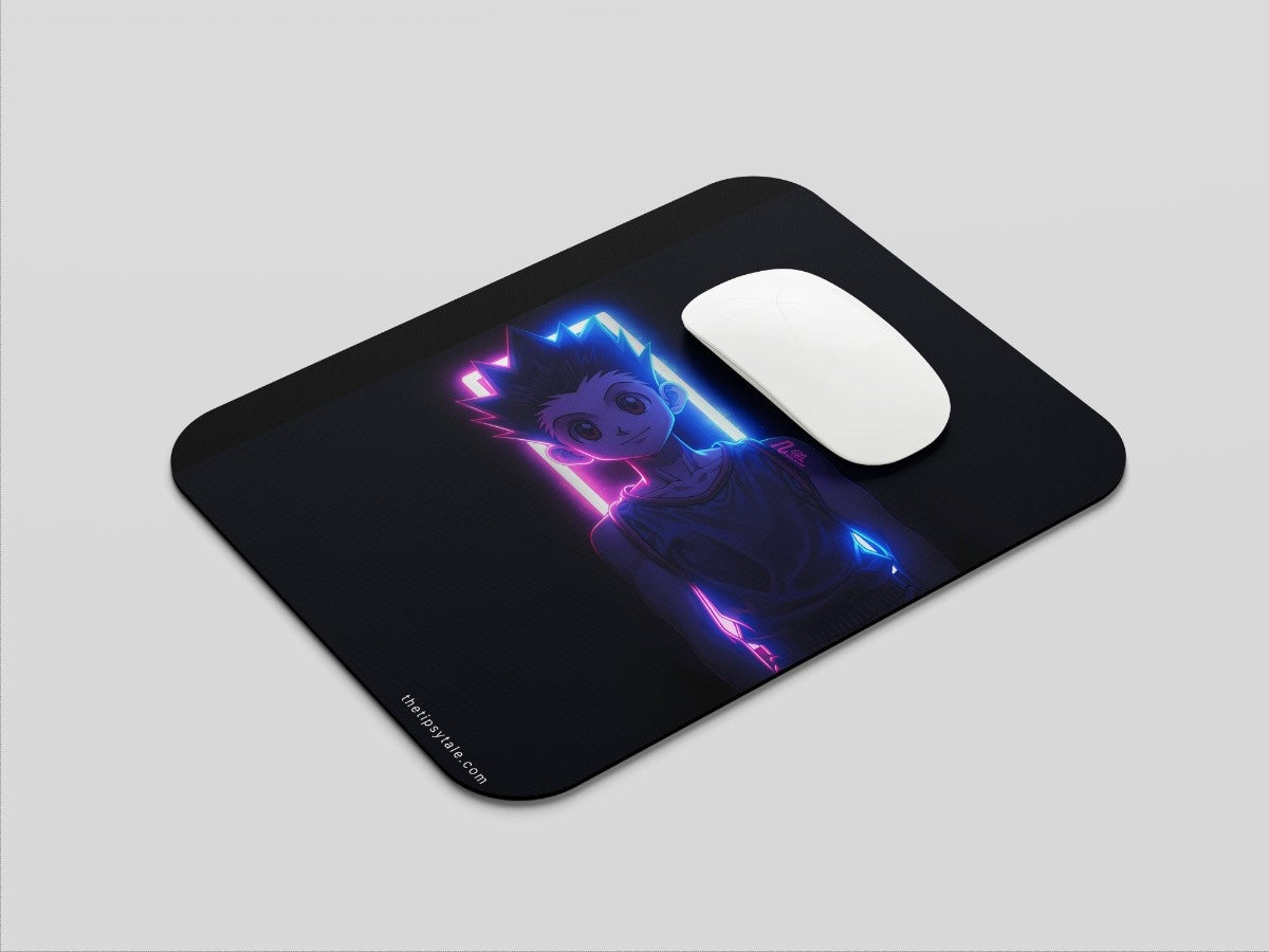 "YuYu Hakusho : Gon Freecss Anime" Mousepad Enhance Your Workspace with Style