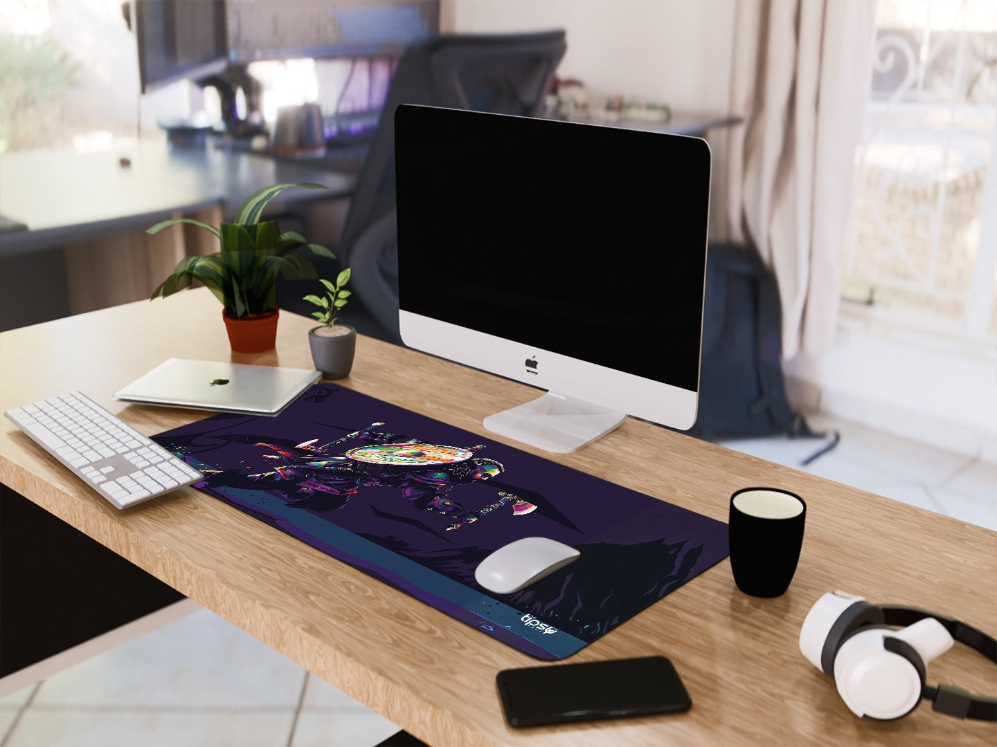 "ASSASSINS CREED VALHALLA - ART WORK" Gaming Mousepad Elevate Your Gaming Experience