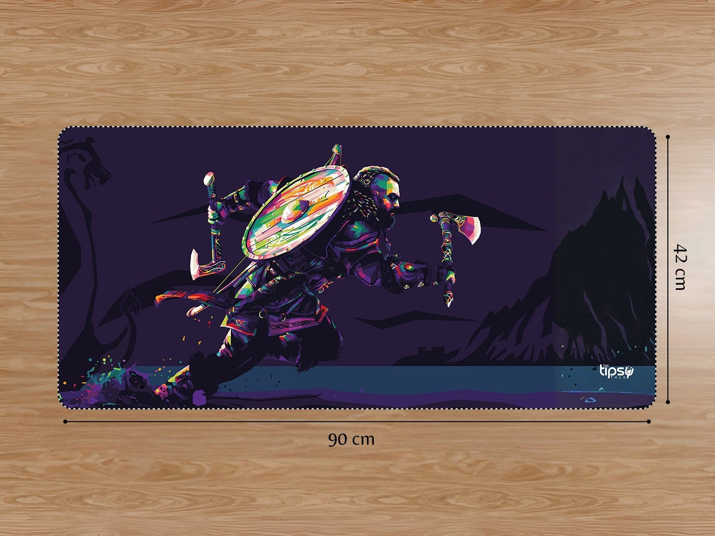 "ASSASSINS CREED VALHALLA - ART WORK" Gaming Mousepad Elevate Your Gaming Experience
