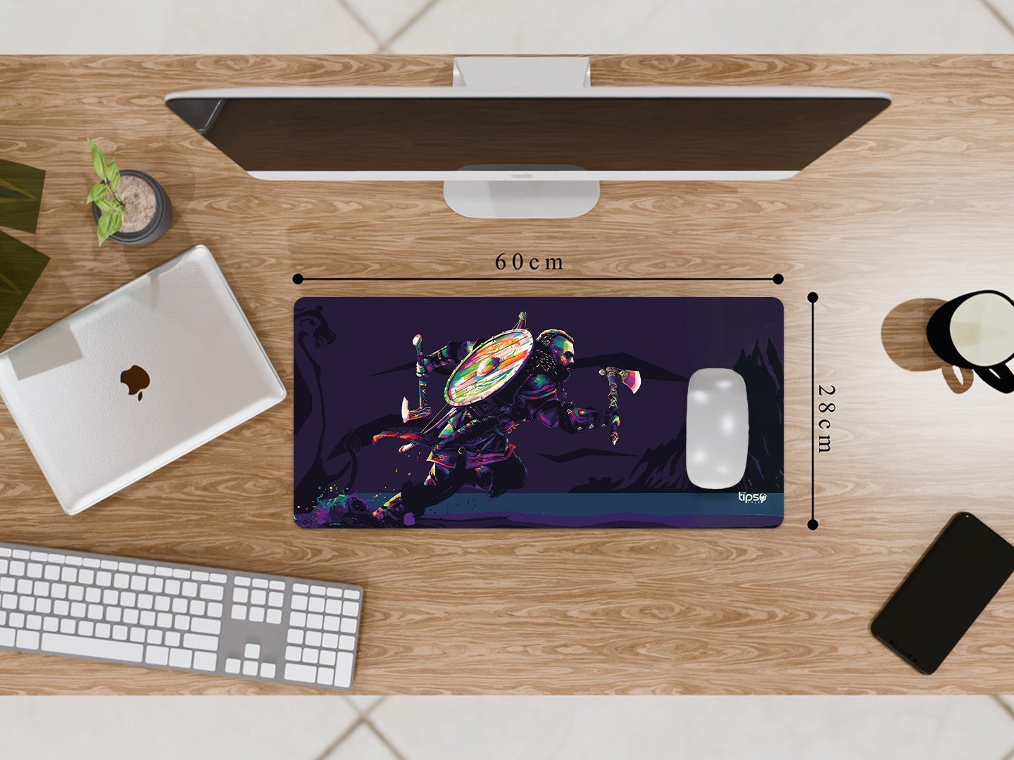 "ASSASSINS CREED VALHALLA - ART WORK" Gaming Mousepad Elevate Your Gaming Experience