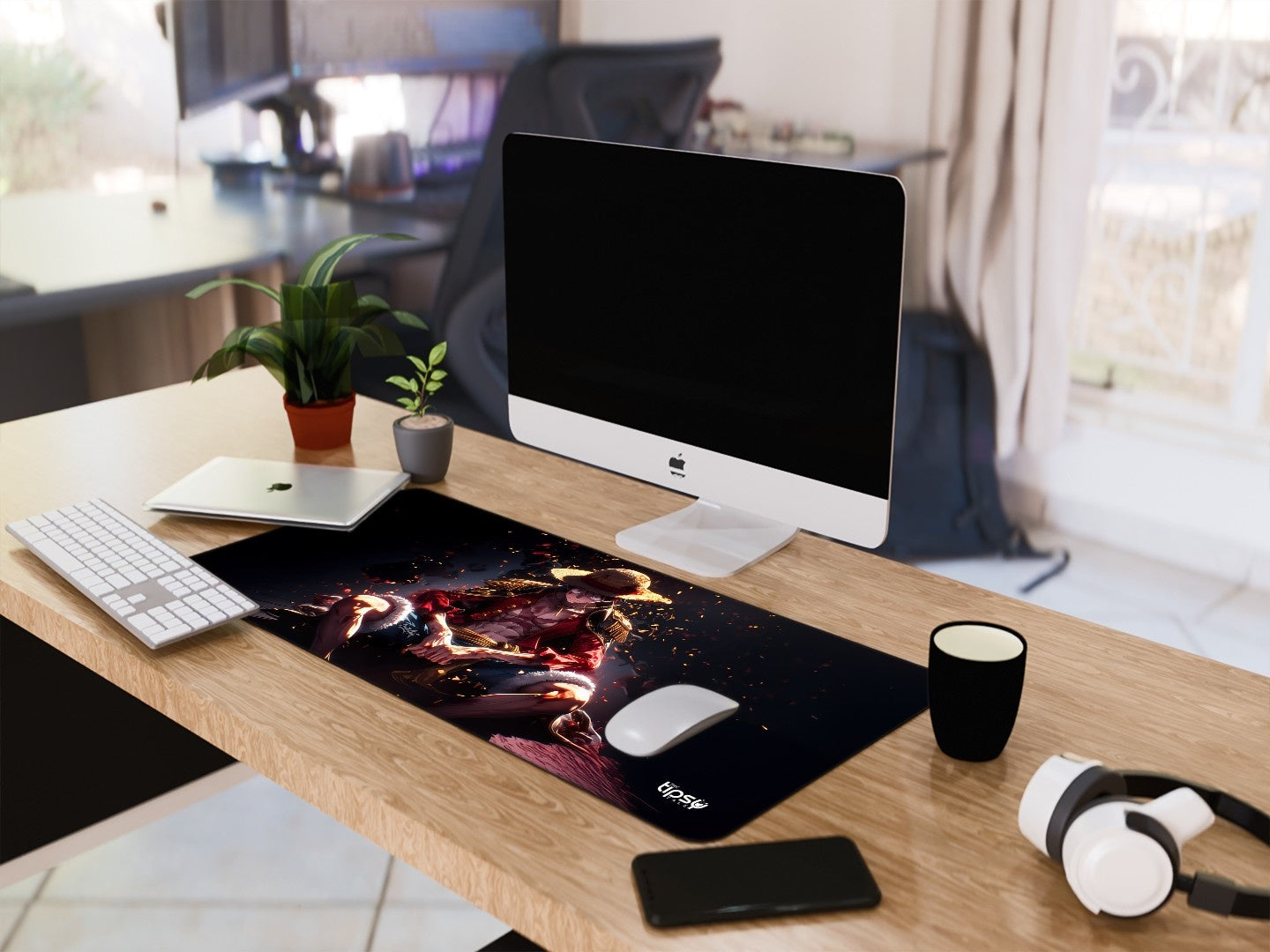 "STRAW HAT LUFFY ONE PIECE" Gaming Mousepad Elevate Your Gaming Experience