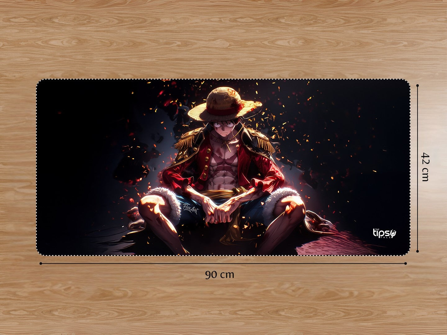 "STRAW HAT LUFFY ONE PIECE" Gaming Mousepad Elevate Your Gaming Experience