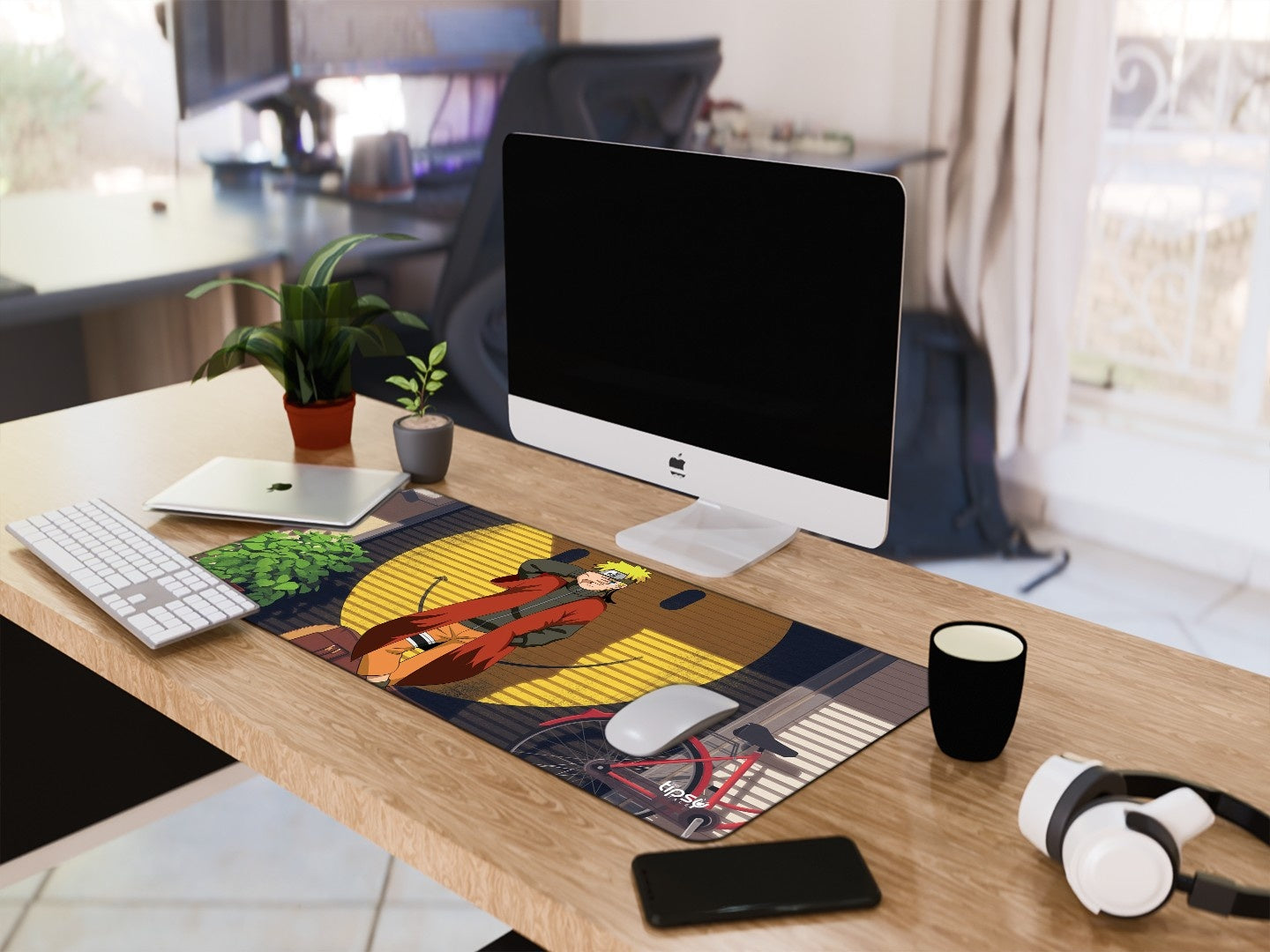 "NARUTO -AESTHETIC BACKGROUND" Gaming Mousepad Elevate Your Gaming Experience