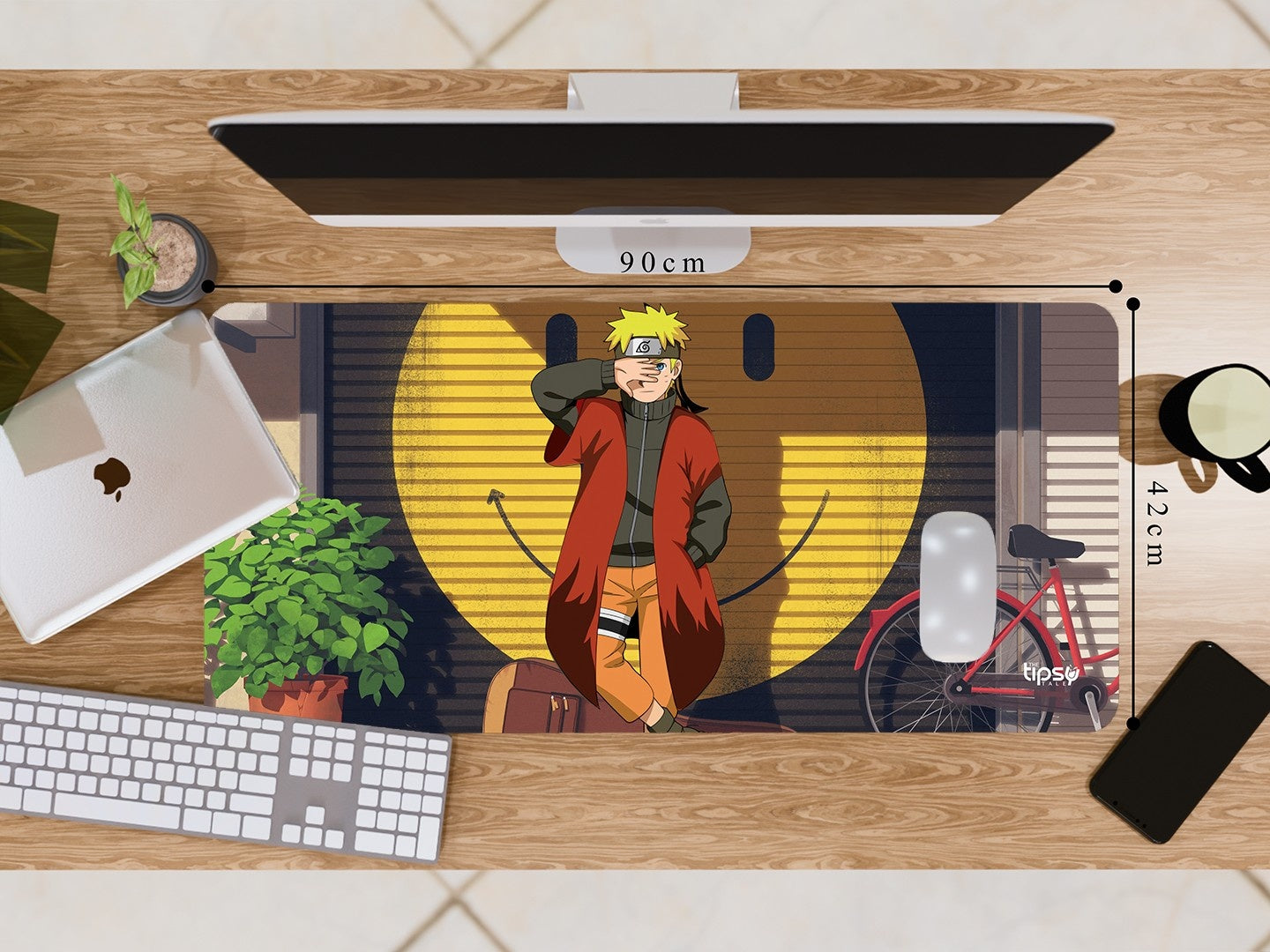 "NARUTO -AESTHETIC BACKGROUND" Gaming Mousepad Elevate Your Gaming Experience