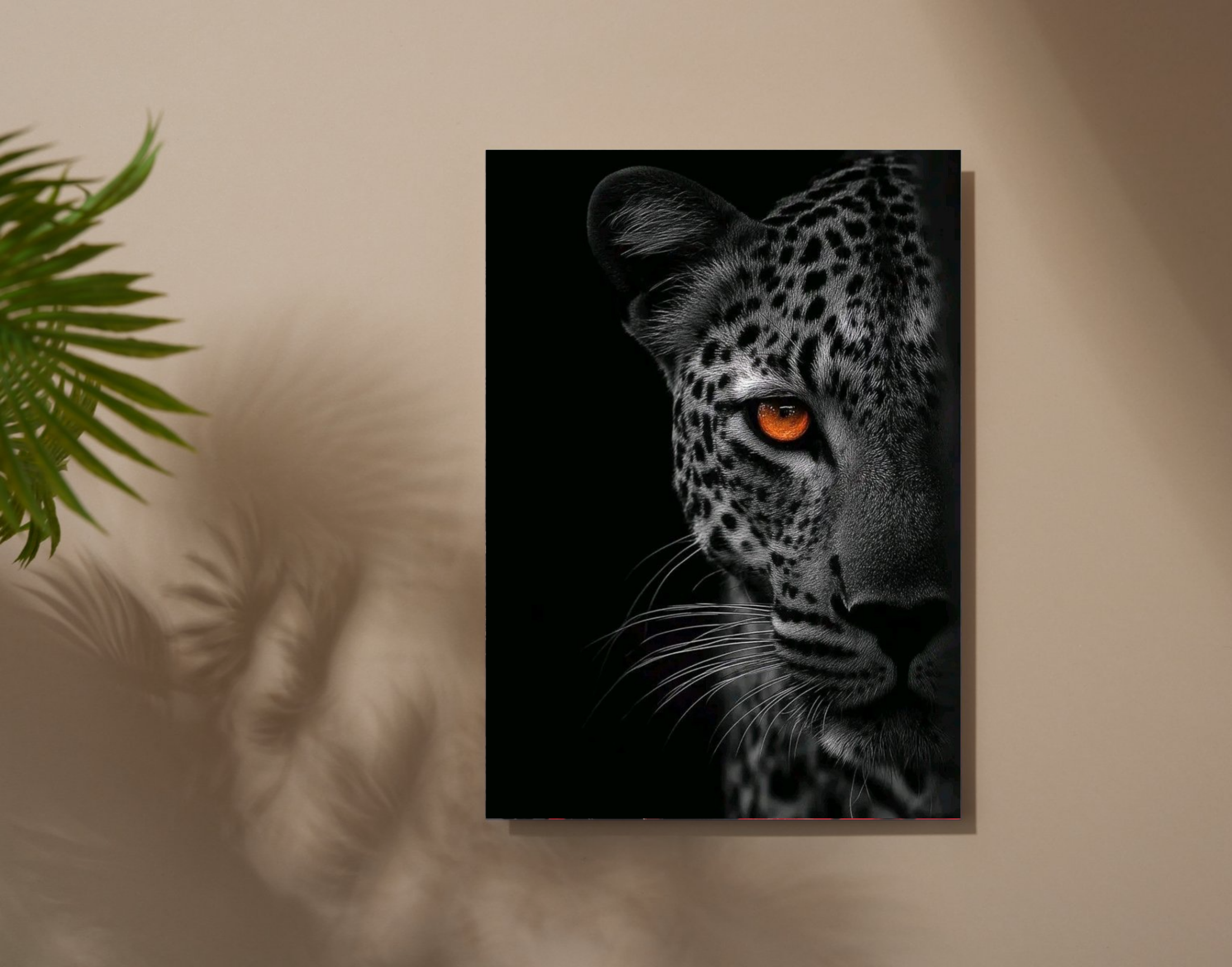 "Hunt Down Look in the Wild"- Shiny & Sturdy Metallic Poster Art That Pops & Sticks