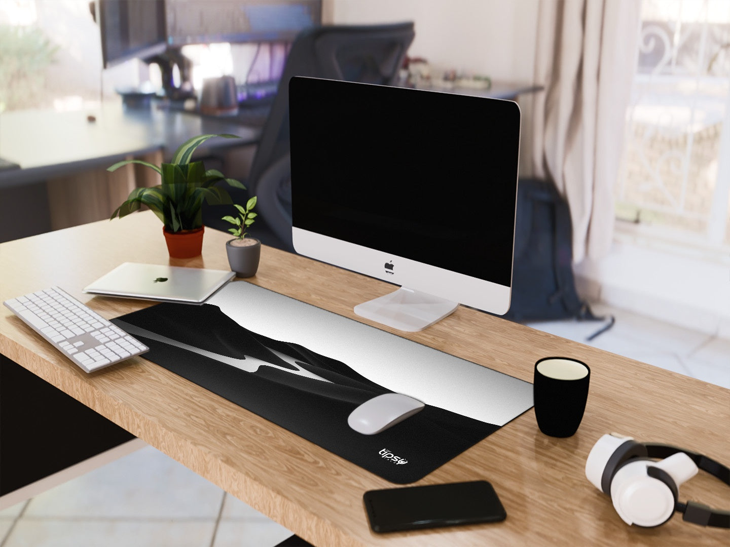 "DARK MOUNTAIN VIEW" Gaming Mousepad Elevate Your Gaming Experience
