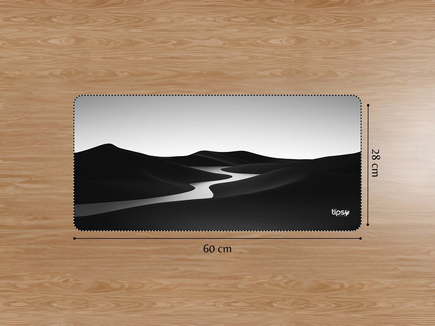"DARK MOUNTAIN VIEW" Gaming Mousepad Elevate Your Gaming Experience