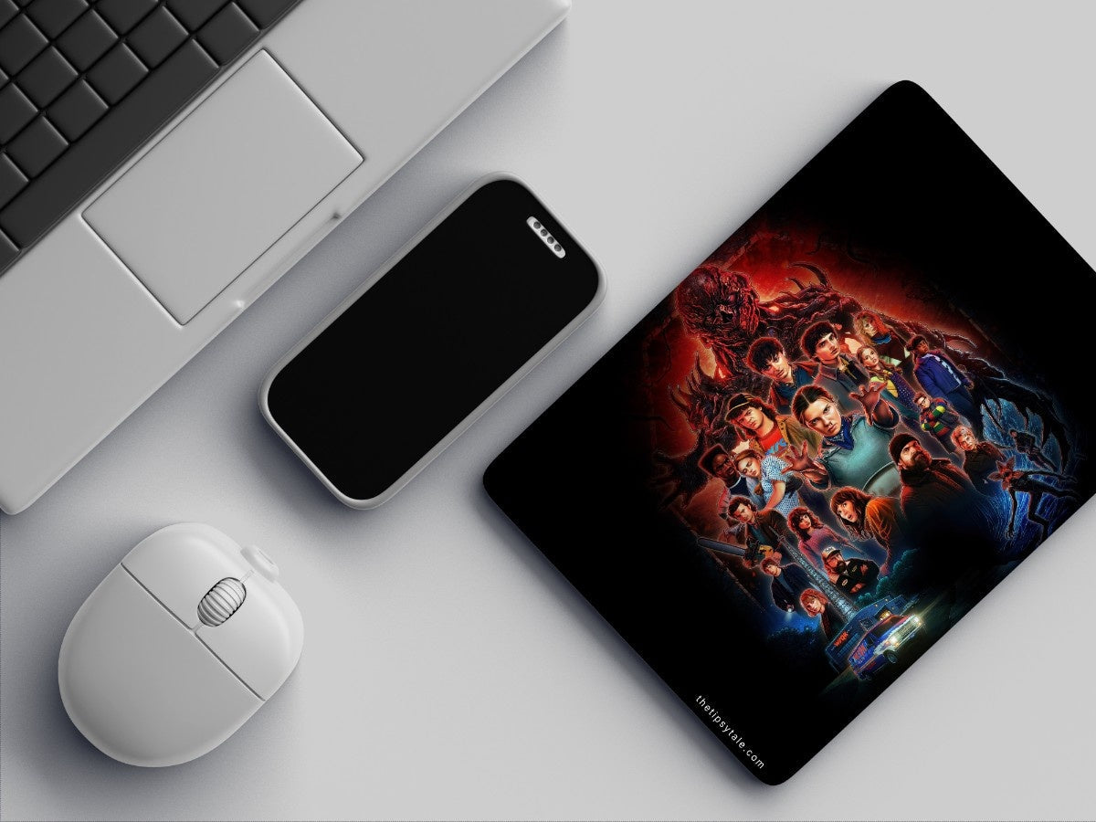 "Stranger Things - End Game" Mousepad Enhance Your Workspace with Style