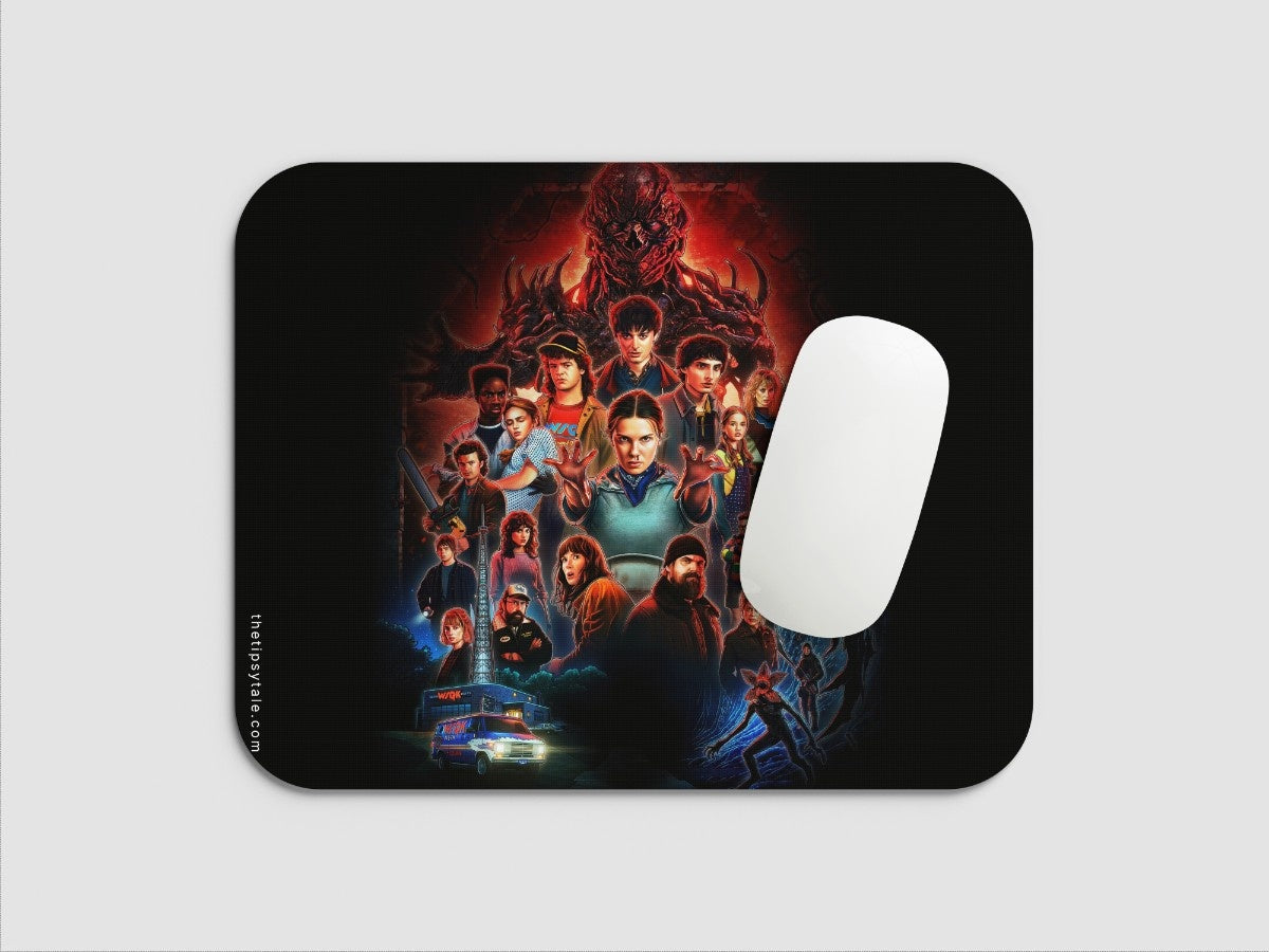 "Stranger Things - End Game" Mousepad Enhance Your Workspace with Style