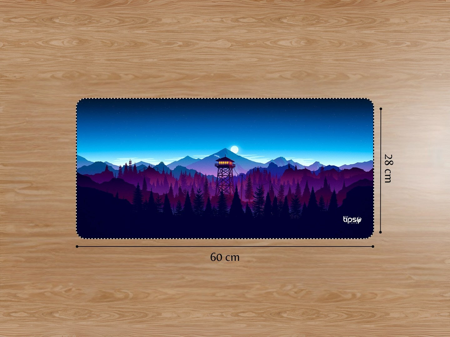 "IN BETWEEN THE FOREST" Gaming Mousepad Elevate Your Gaming Experience