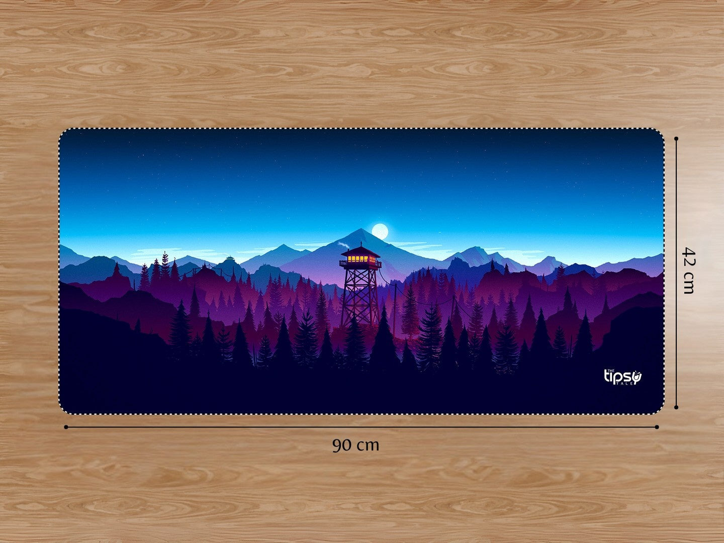 "IN BETWEEN THE FOREST" Gaming Mousepad Elevate Your Gaming Experience