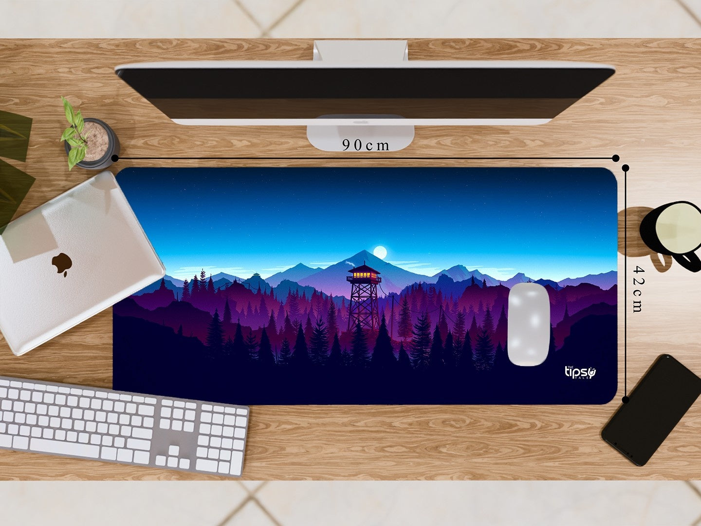 "IN BETWEEN THE FOREST" Gaming Mousepad Elevate Your Gaming Experience