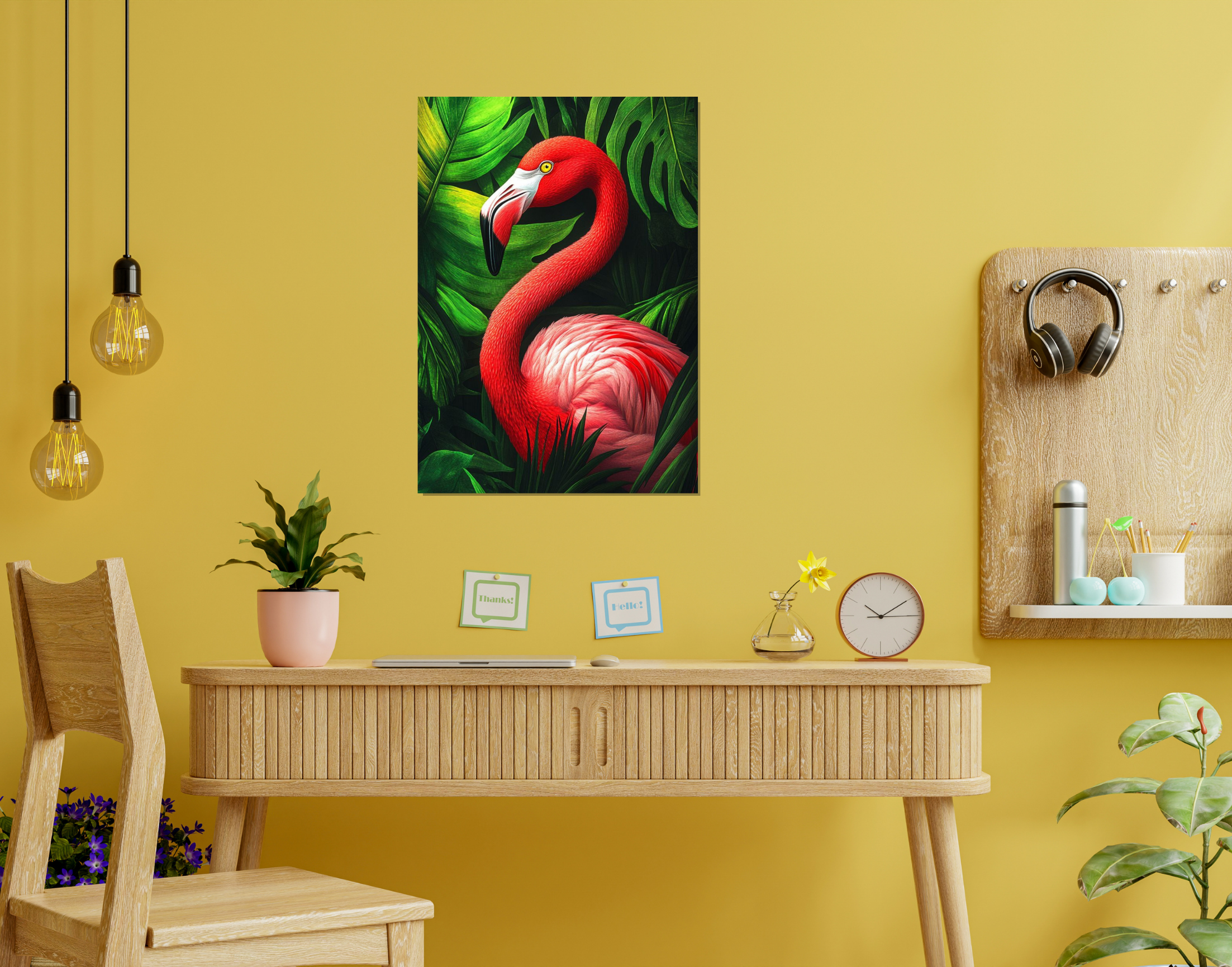 "Duckling in the Wild"- Shiny & Sturdy Metallic Poster Art That Pops & Sticks