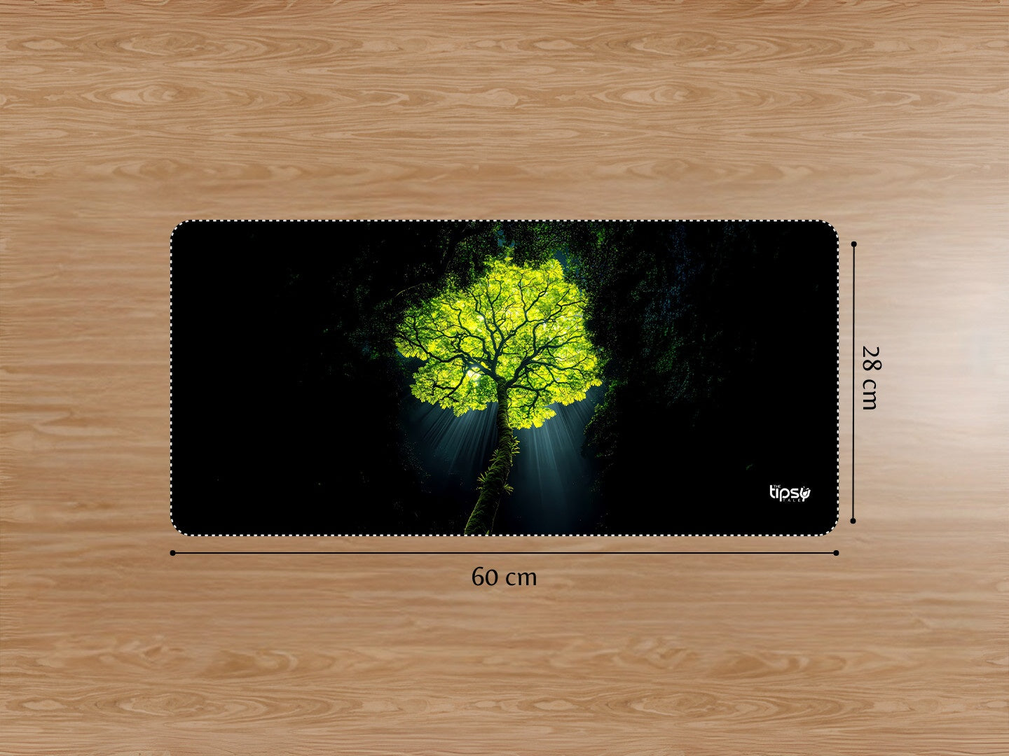 "GLOW TREE" Gaming Mousepad Elevate Your Gaming Experience