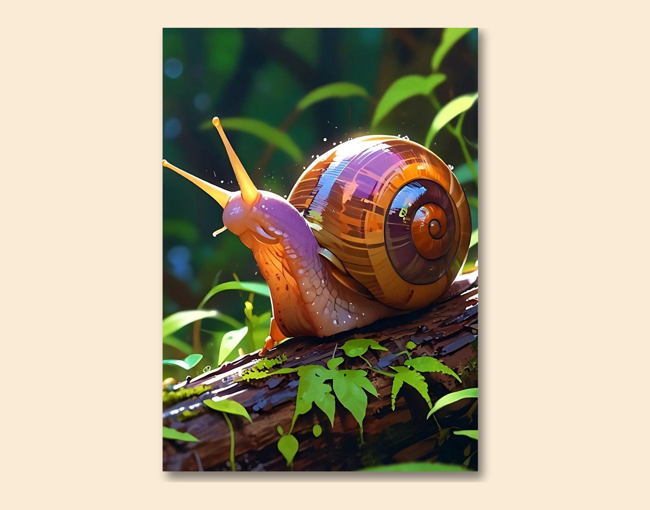 "WTF- Penguin Version"- Shiny & Sturdy Metallic Poster Art That Pops & Sticks