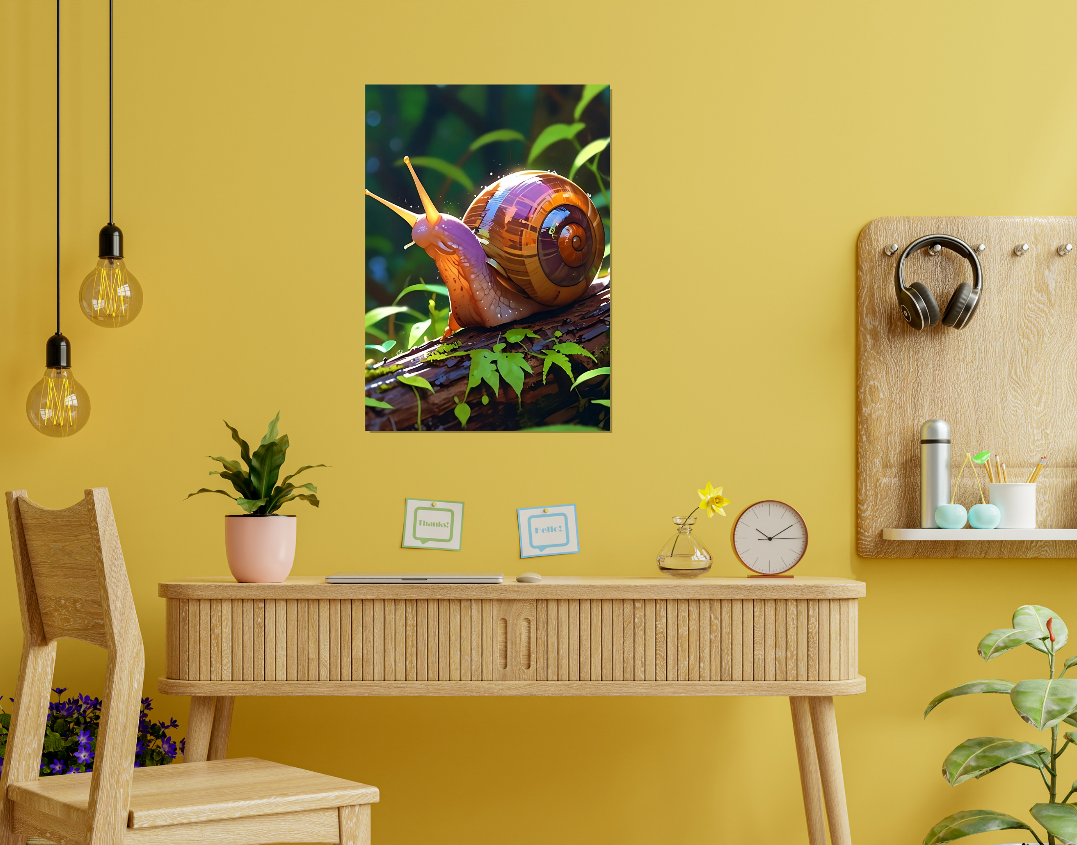 "WTF- Penguin Version"- Shiny & Sturdy Metallic Poster Art That Pops & Sticks