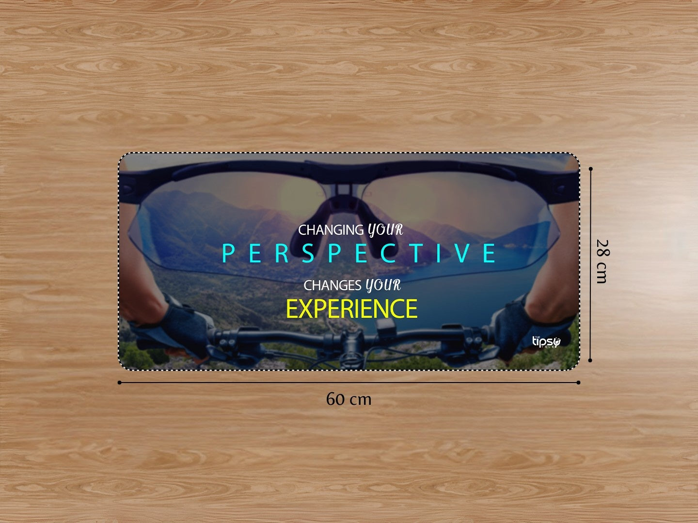 "MOTIVATIONAL QUOTE" Gaming Mousepad Elevate Your Gaming Experience