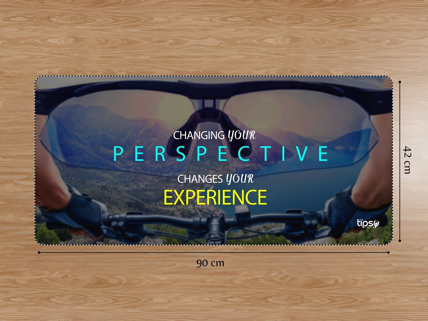 "MOTIVATIONAL QUOTE" Gaming Mousepad Elevate Your Gaming Experience