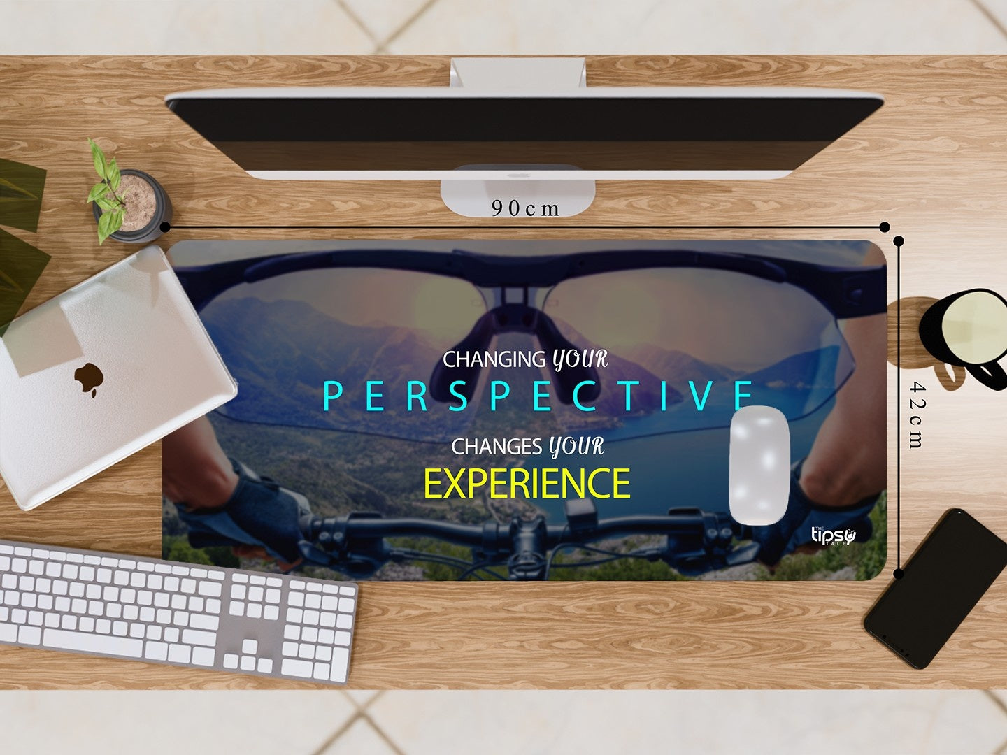 "MOTIVATIONAL QUOTE" Gaming Mousepad Elevate Your Gaming Experience