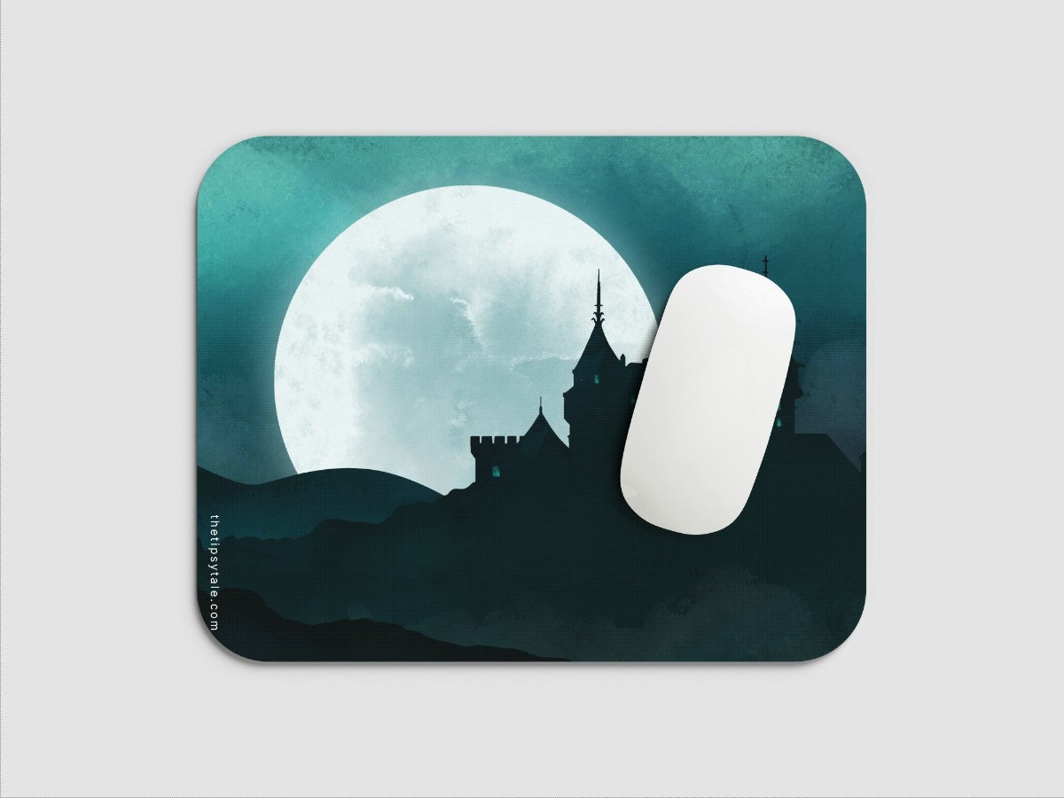 "Mid Night Blues" Mousepad Enhance Your Workspace with Style