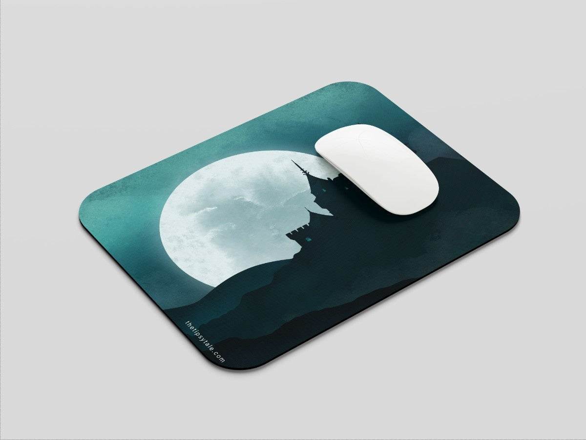 "Mid Night Blues" Mousepad Enhance Your Workspace with Style