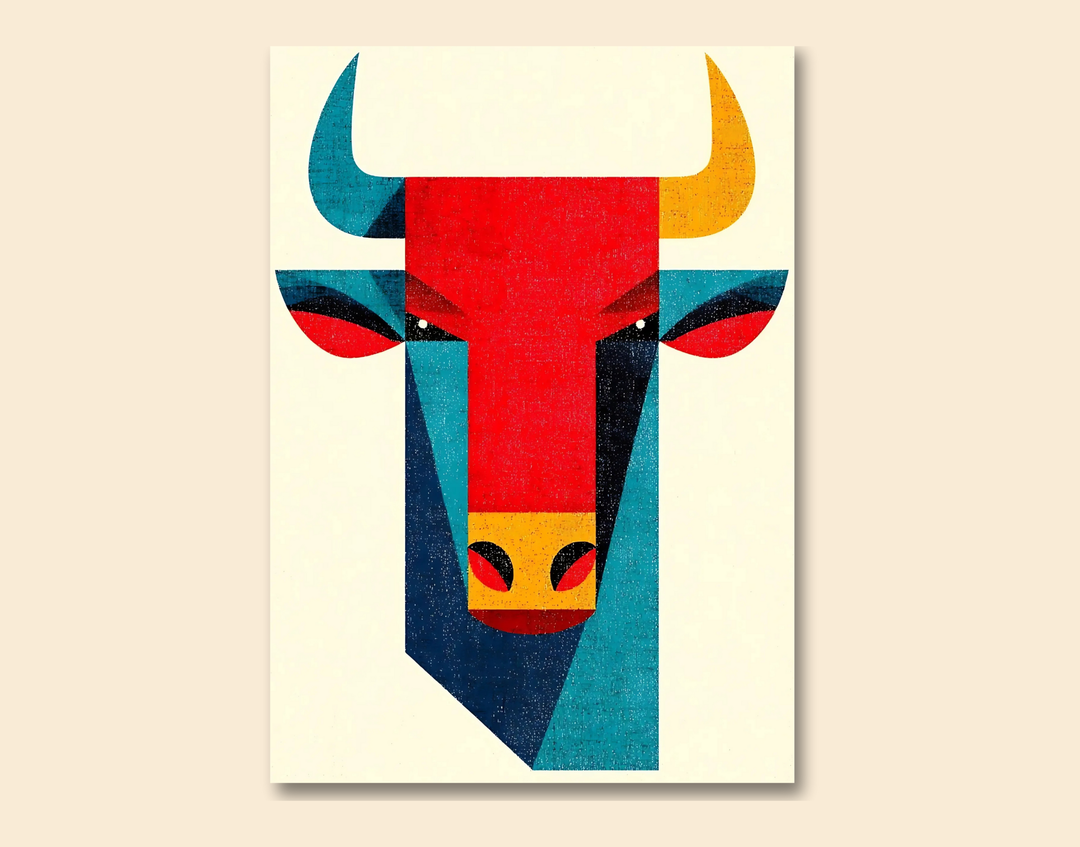 "Chicken In the Wild"- Shiny & Sturdy Metallic Poster Art That Pops & Sticks