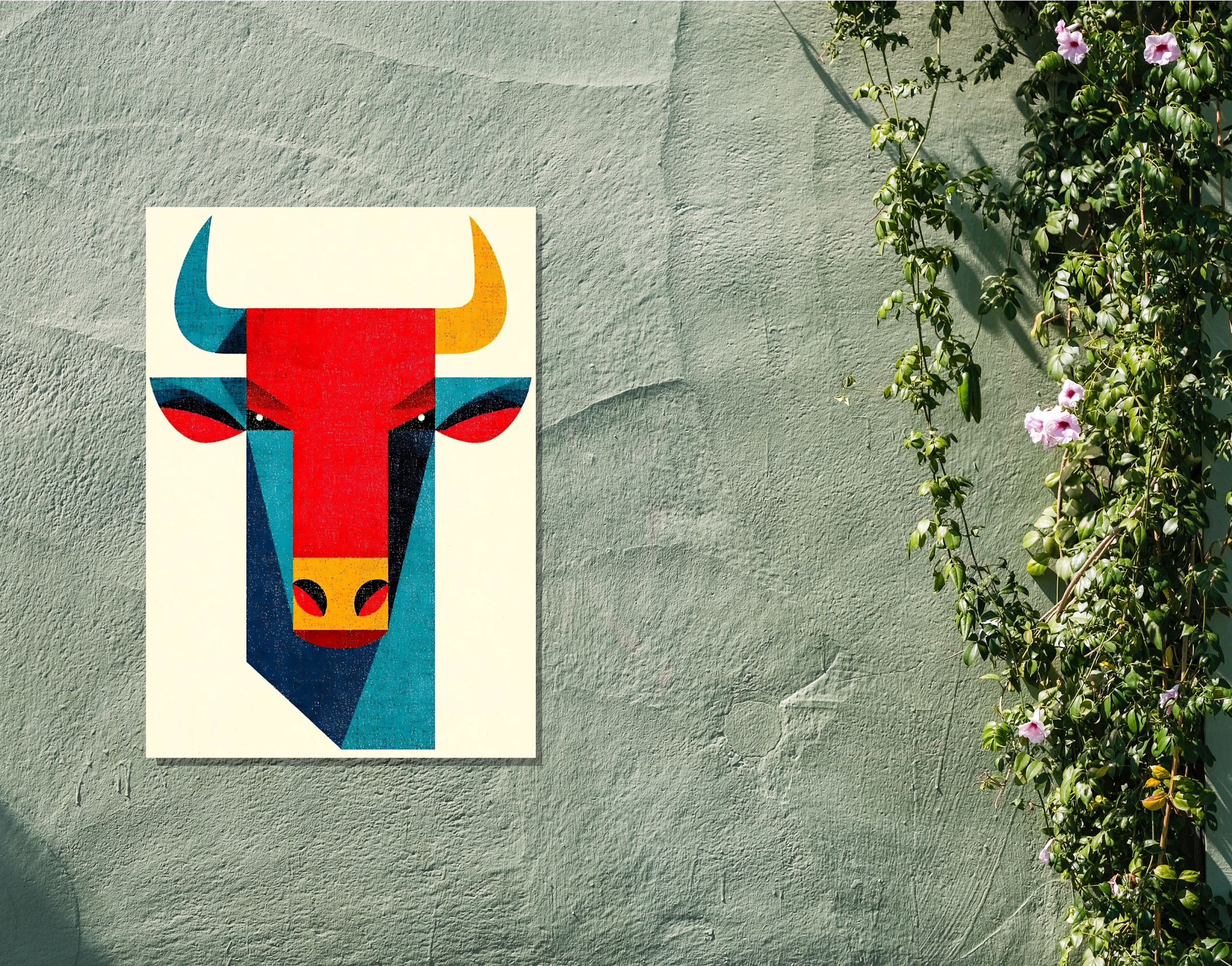 "Chicken In the Wild"- Shiny & Sturdy Metallic Poster Art That Pops & Sticks