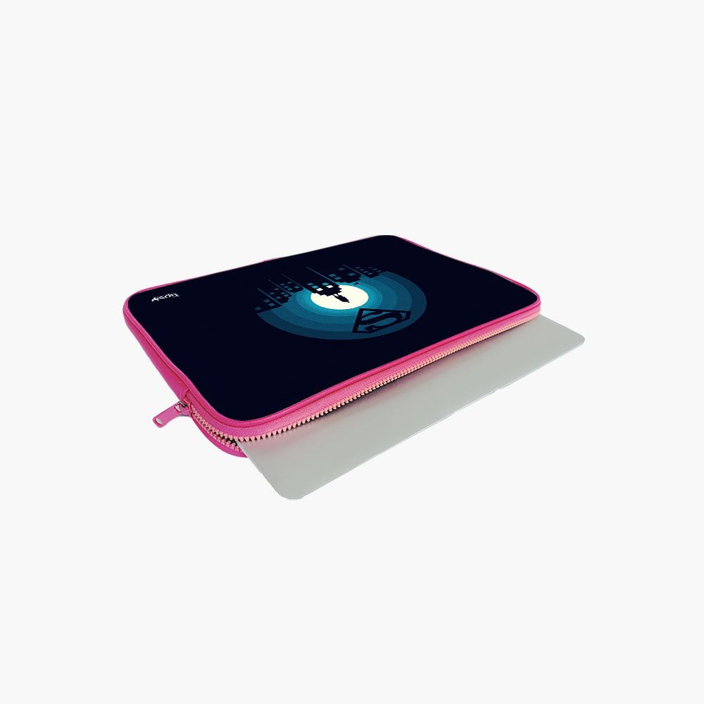 "SUPERMAN: METROPOLIS" Laptop Sleeves: Bold Modern Design for Every Size
