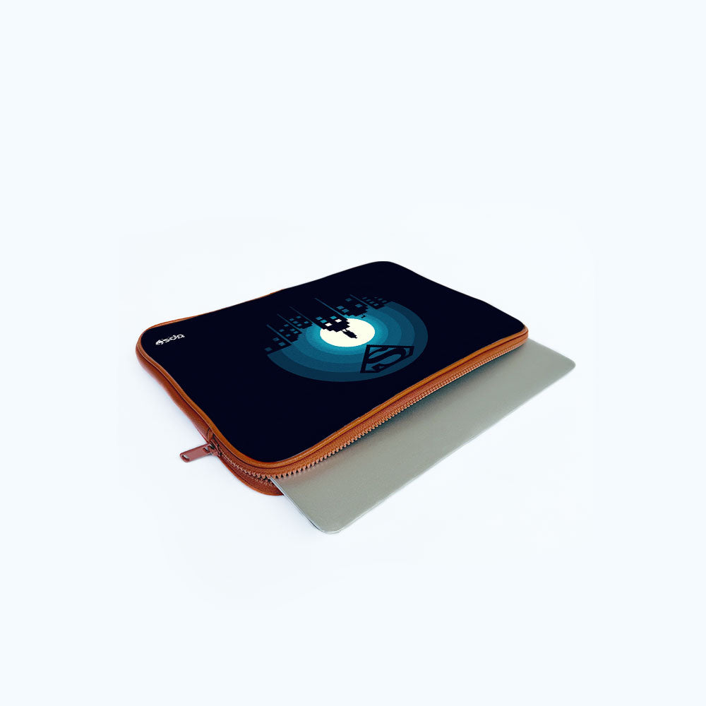 "SUPERMAN: METROPOLIS" Laptop Sleeves: Bold Modern Design for Every Size