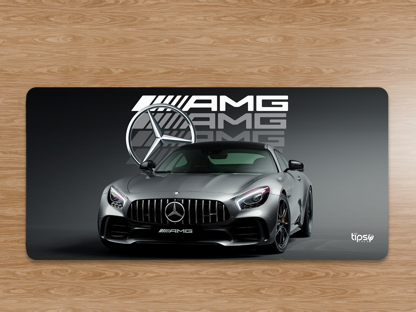 "MERCEDES- AMG GT - EXPLOSIVE POWER" Gaming Mousepad Elevate Your Gaming Experience
