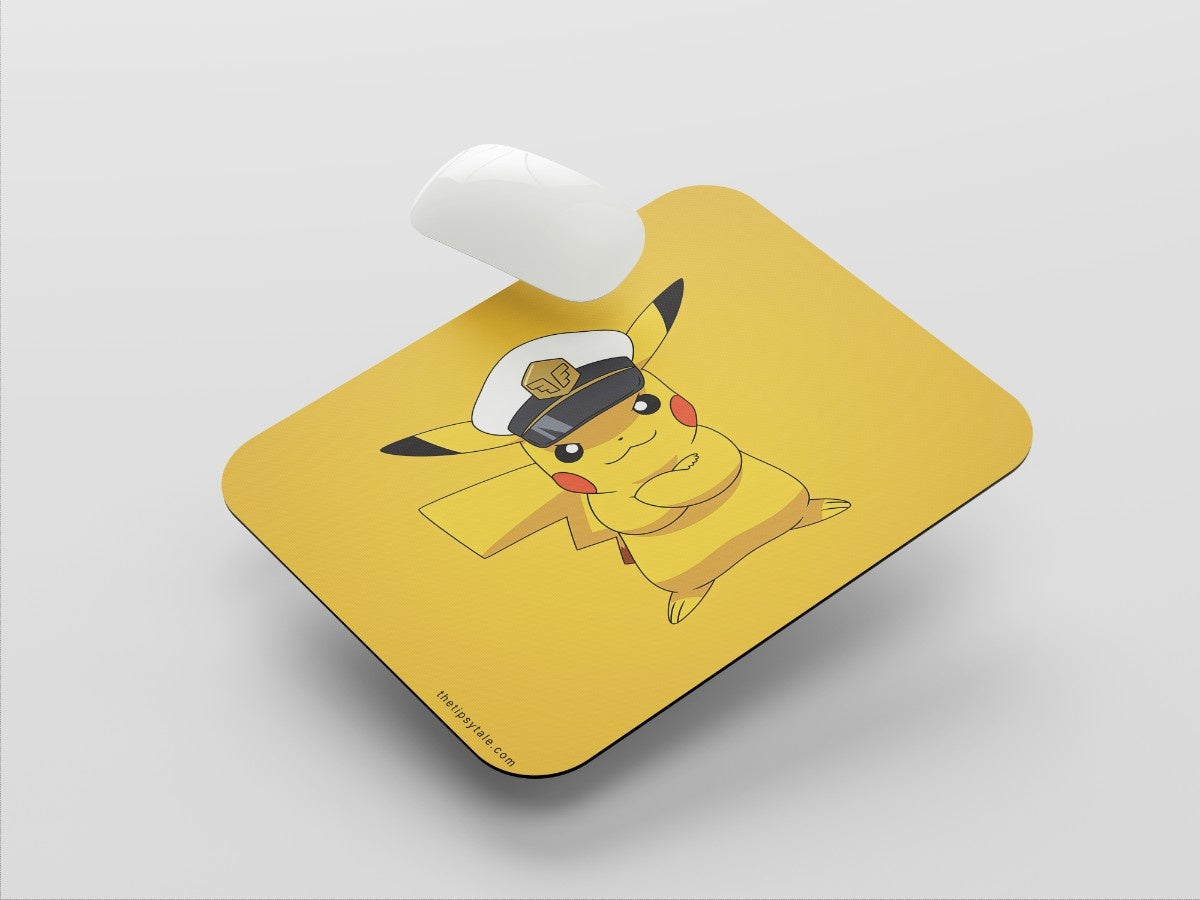 "Pikachu Pokémon" Mousepad Enhance Your Workspace with Style