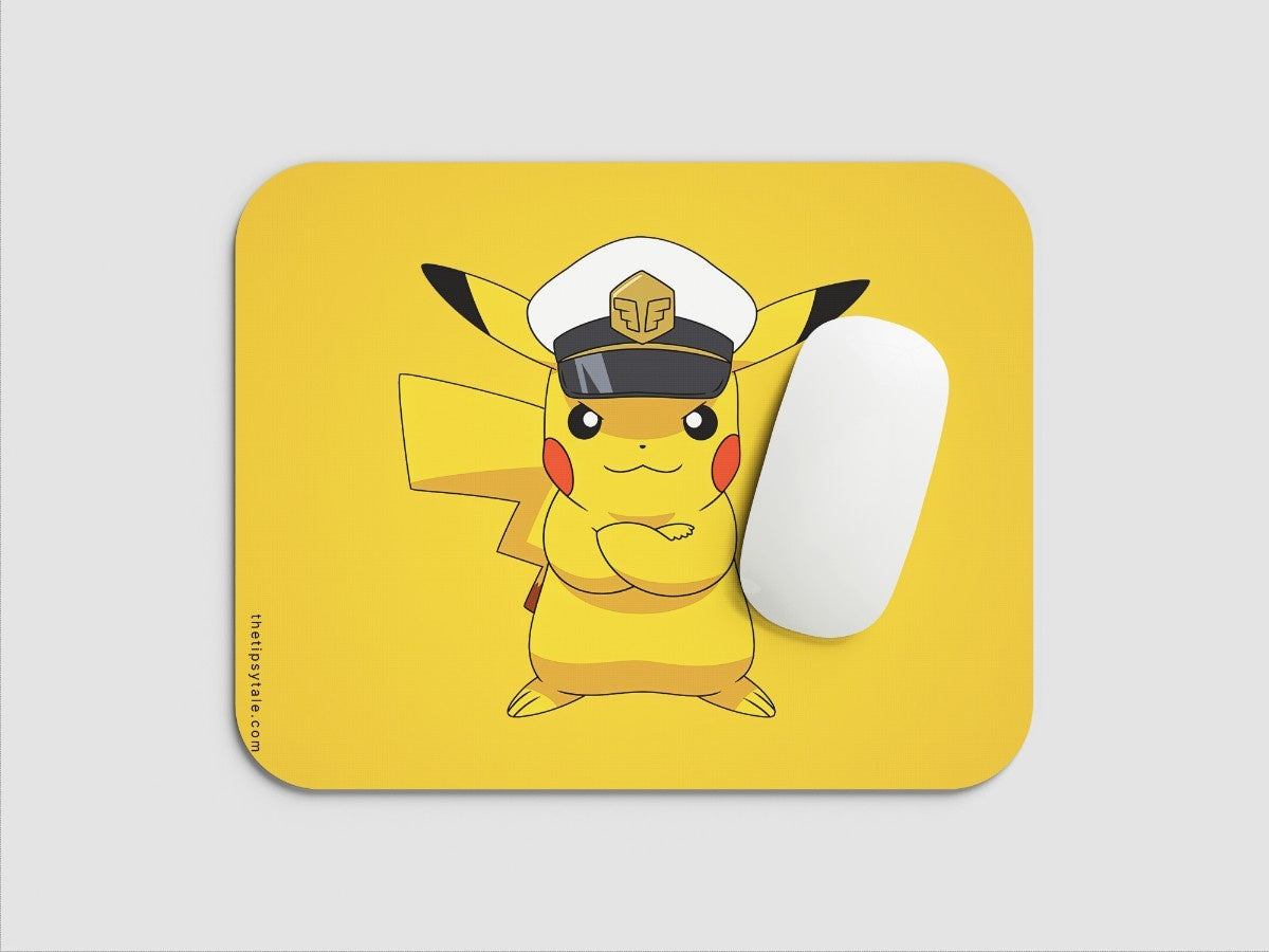 "Pikachu Pokémon" Mousepad Enhance Your Workspace with Style