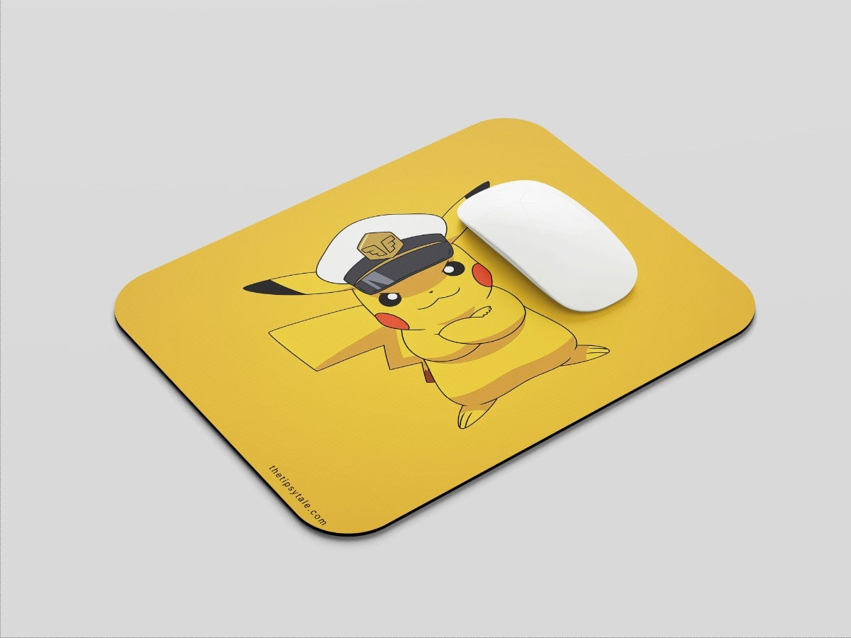 "Pikachu Pokémon" Mousepad Enhance Your Workspace with Style