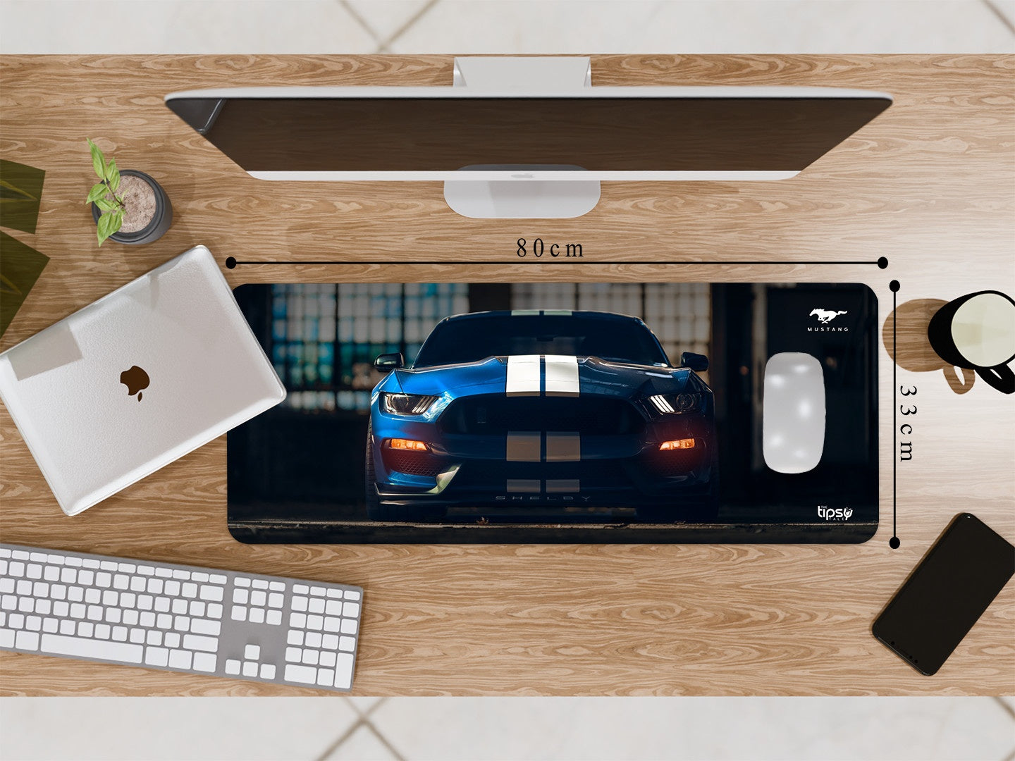 "SHELBY GT350 - FORD" Gaming Mousepad Elevate Your Gaming Experience