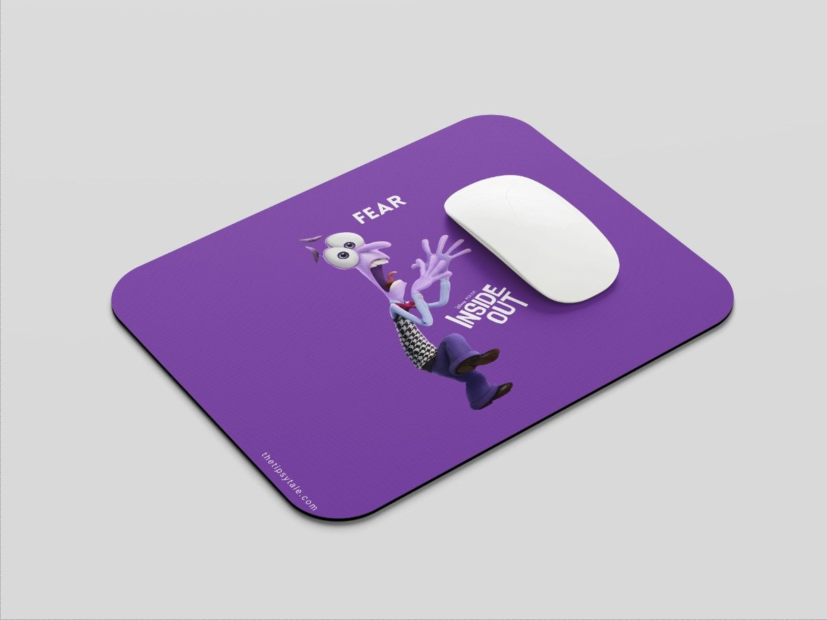 "Inside Out : Fear " Mousepad Enhance Your Workspace with Style