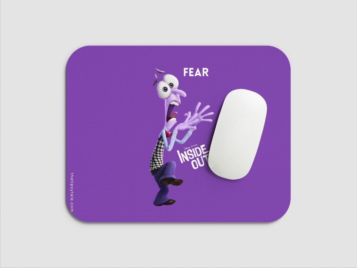 "Inside Out : Fear " Mousepad Enhance Your Workspace with Style