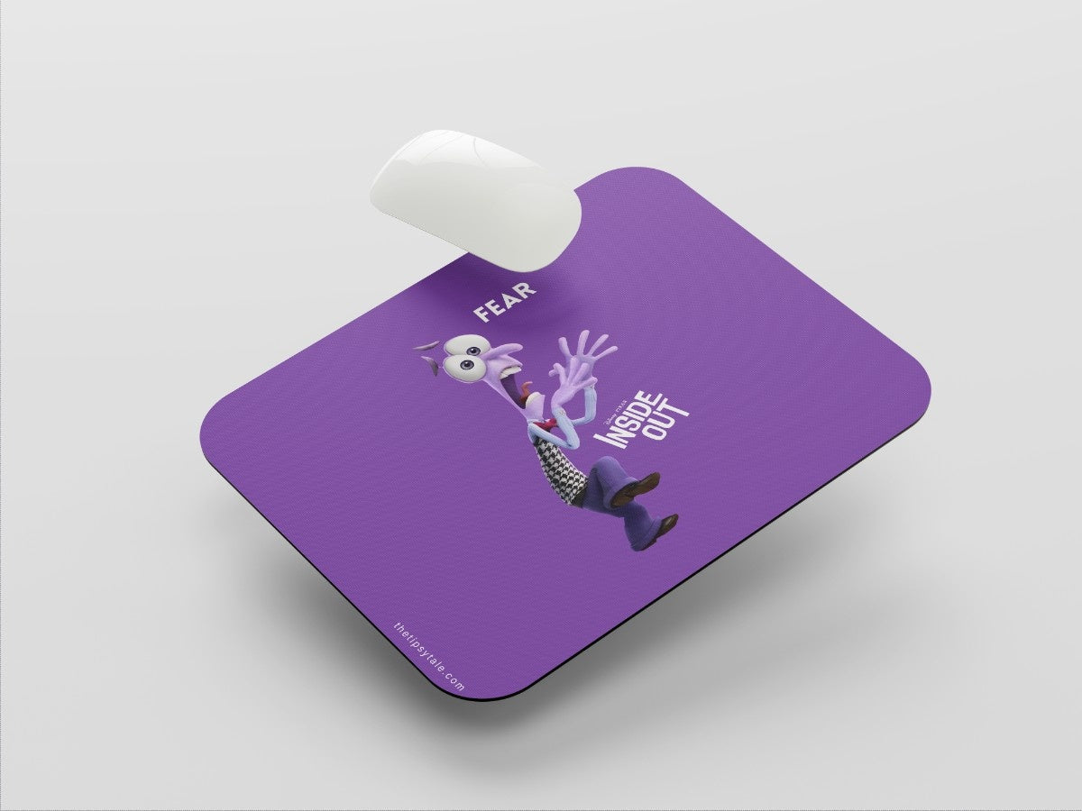 "Inside Out : Fear " Mousepad Enhance Your Workspace with Style