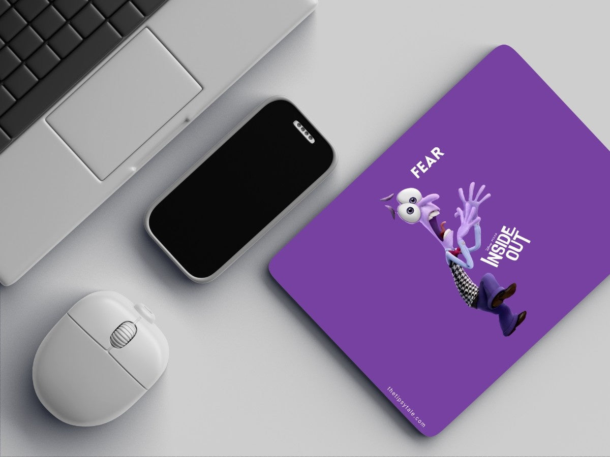 "Inside Out : Fear " Mousepad Enhance Your Workspace with Style