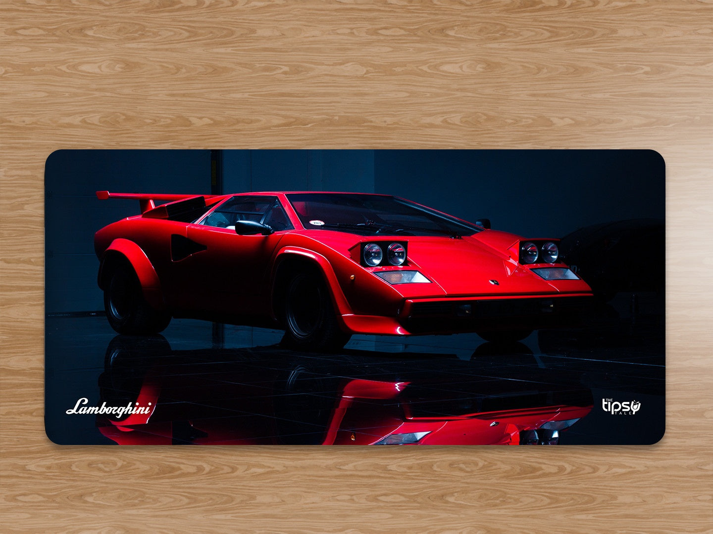 "Lamborghini Countach" Gaming Mousepad Elevate Your Gaming Experience