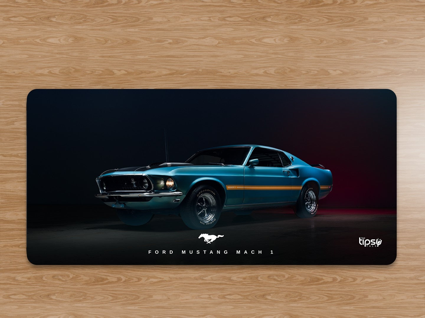 "FORD MUSTANG MACH 1" Gaming Mousepad Elevate Your Gaming Experience